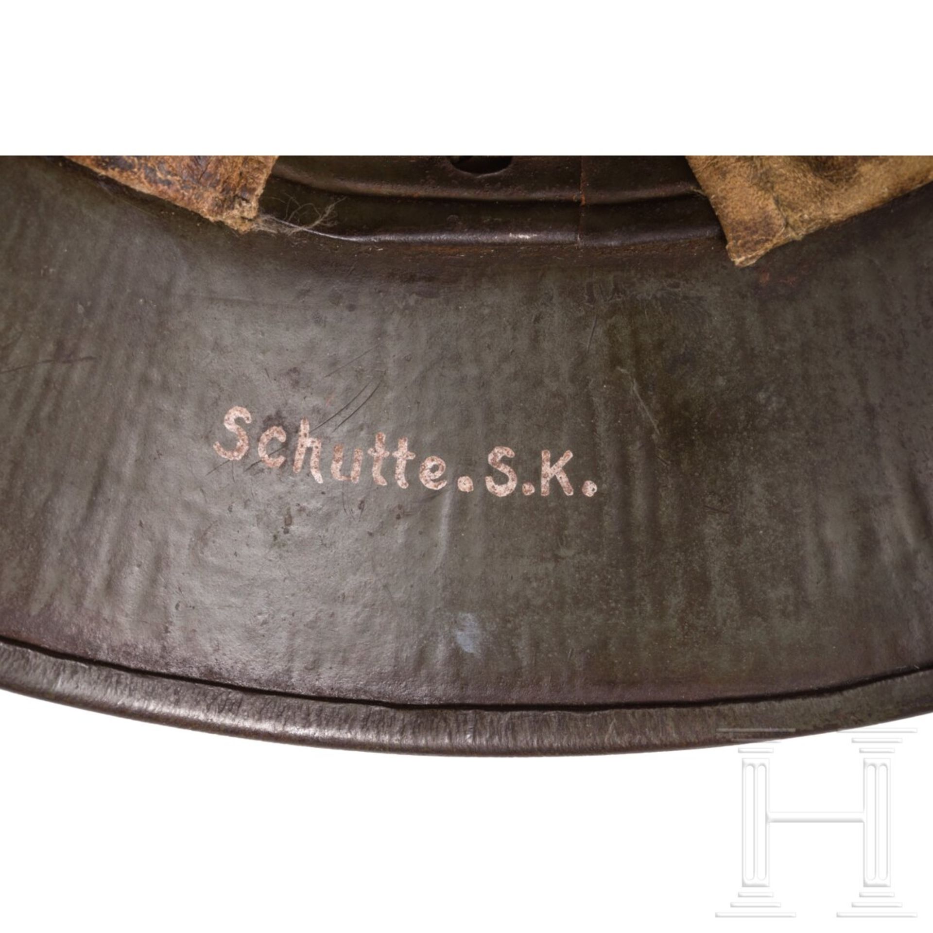 Stahlhelm M 16 mit Mimikry- Tarnanstrich - Bild 4 aus 6