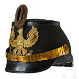 A shako for Officers in the 2nd Prussian Jaeger Battalion