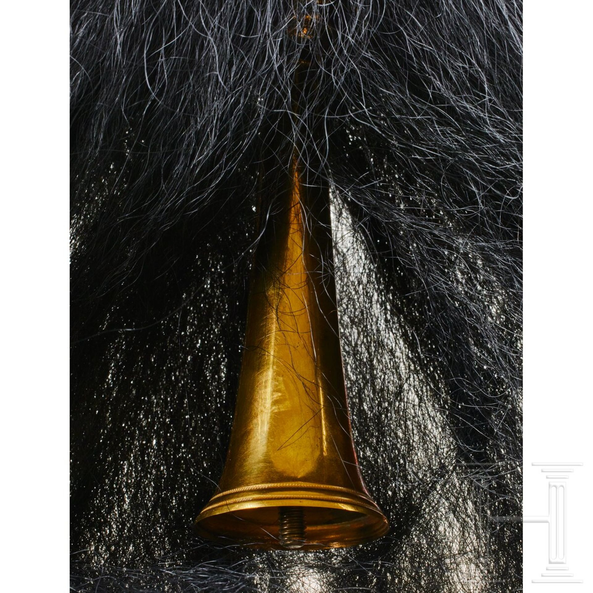 A helmet for Officers of the Prussian Dragoon Regt. 1, with bush - Bild 12 aus 13