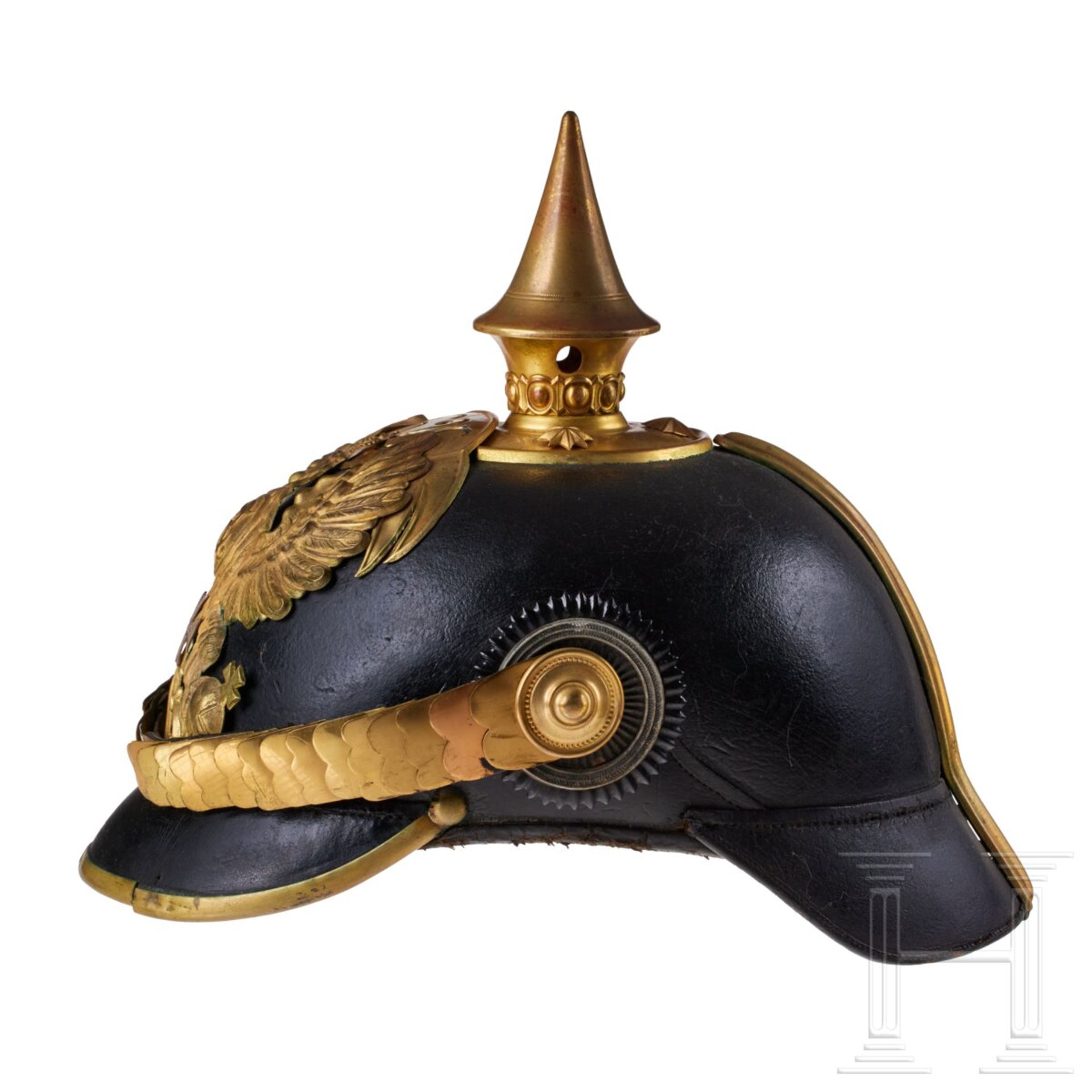 Preußen - Helm für Reserveoffiziere des Grenadier-Regiments Nr. 4 - Bild 4 aus 9