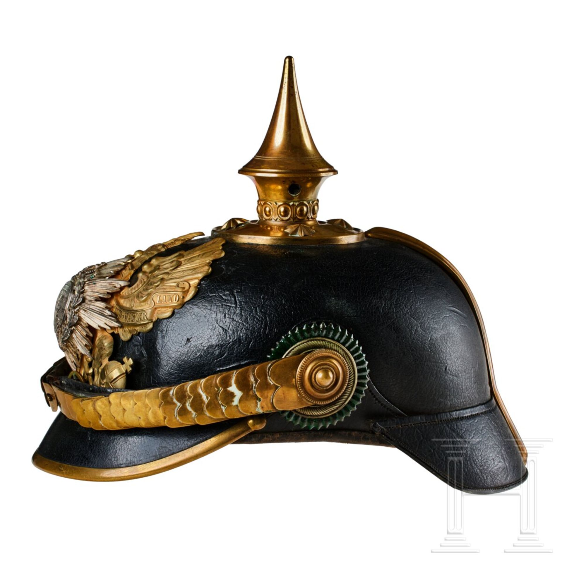 A helmet for IR 94 Saxe-Weimar Officers/high rank NCOs - Bild 4 aus 10