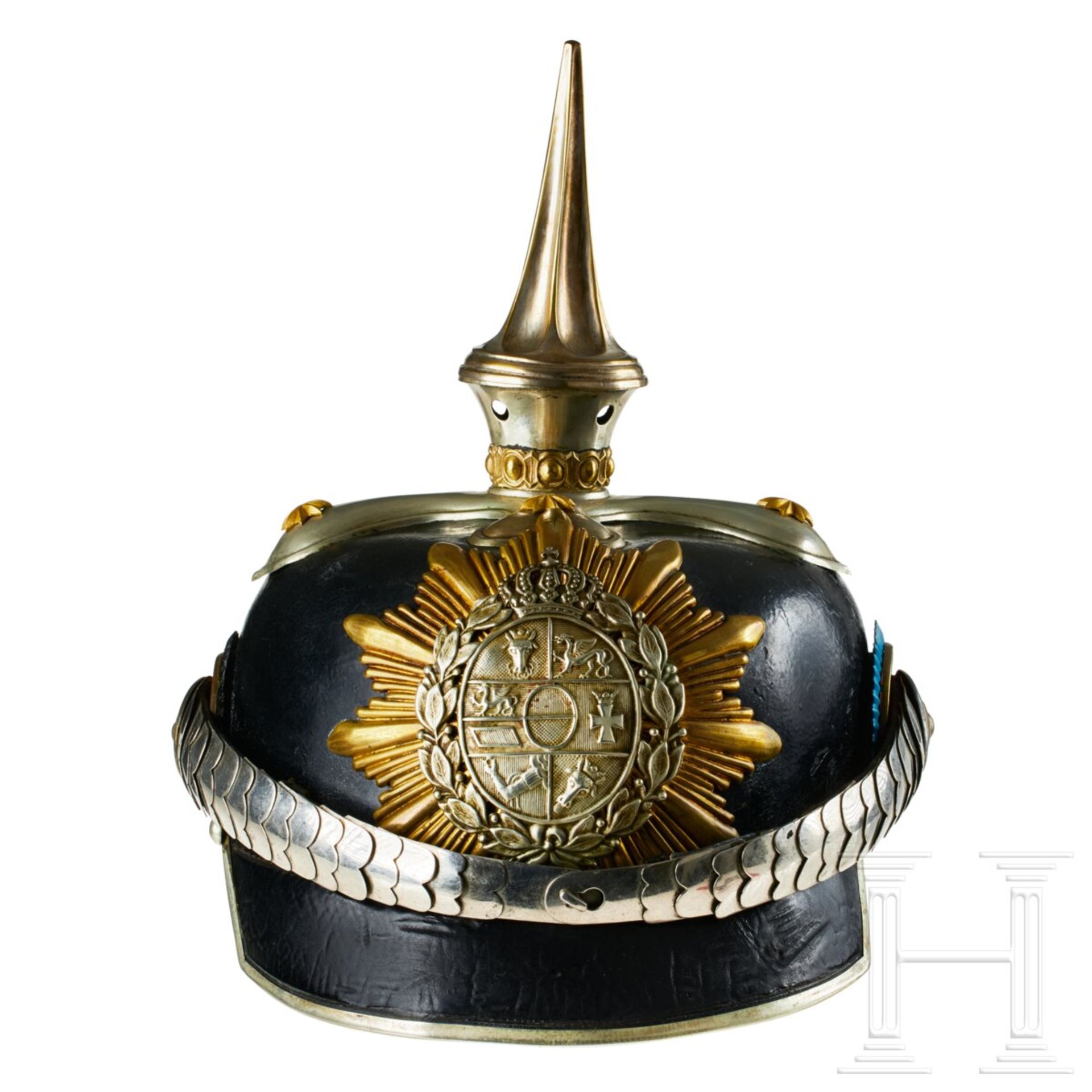A helmet for DR 18 Mecklenburg Dragoon Officers - Image 2 of 9