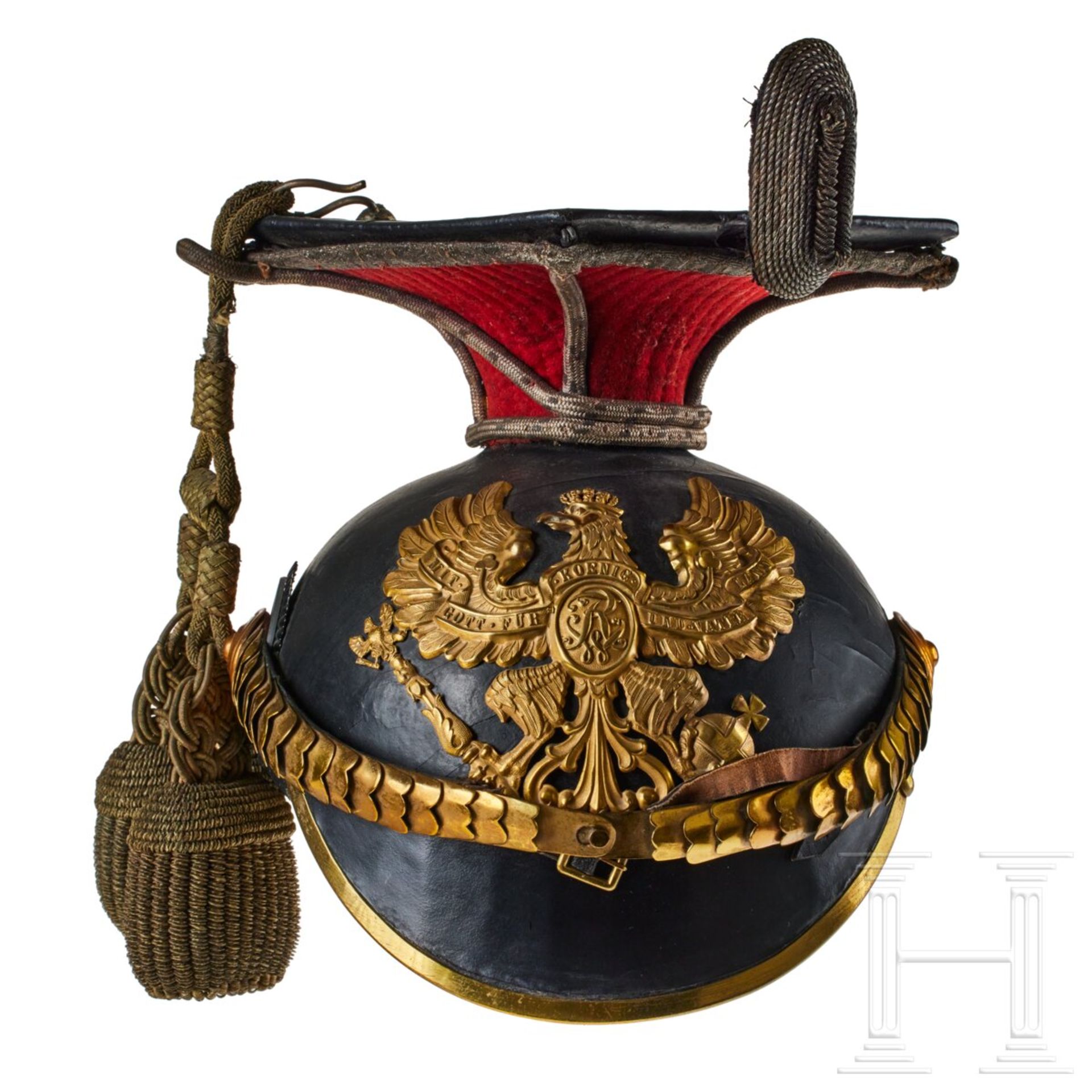 A Prussian 2nd Uhlan Officers czapka - Image 2 of 9