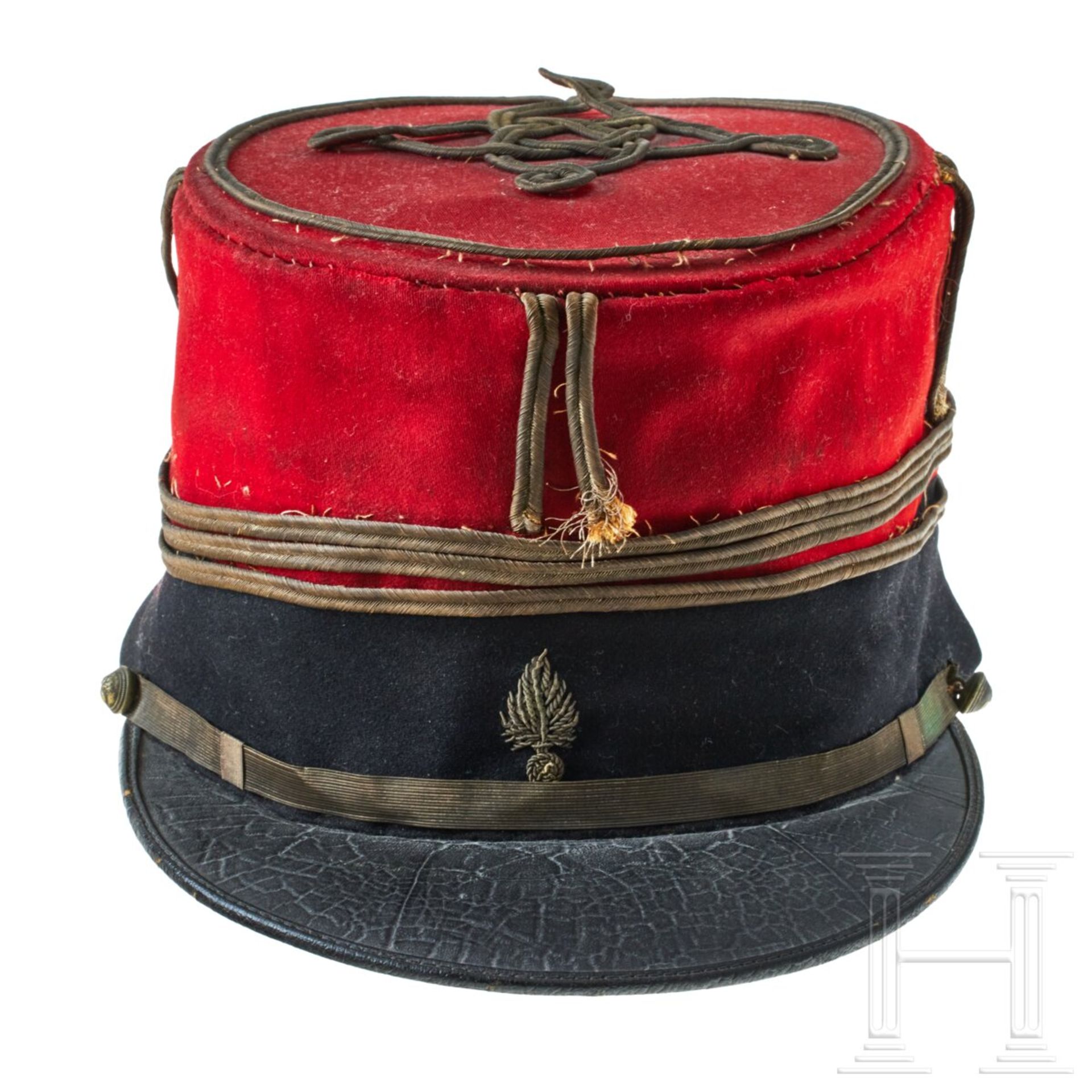 Two Kepi Caps for a French Cuirassier Officer and a French Officer of St. Cyr Cavalry School - Bild 10 aus 14