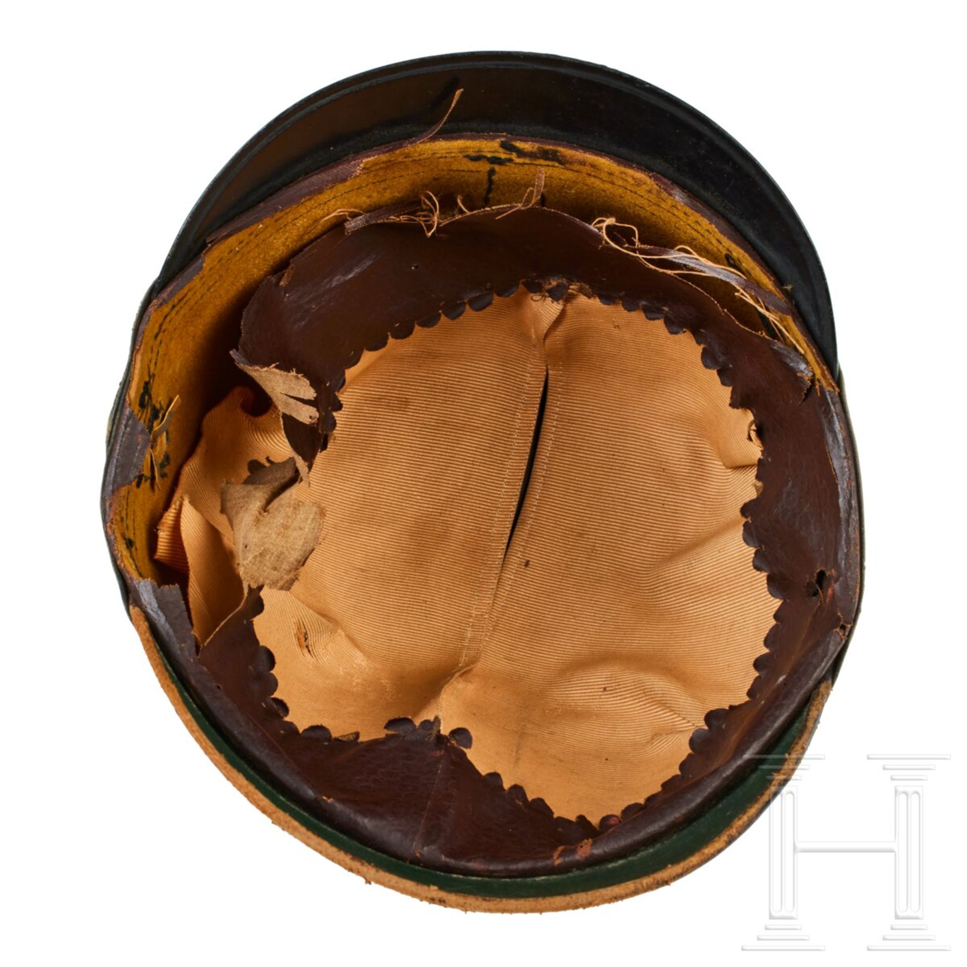 A shako for Officers in the 10th Prussian Jaeger Battalion - Image 7 of 11