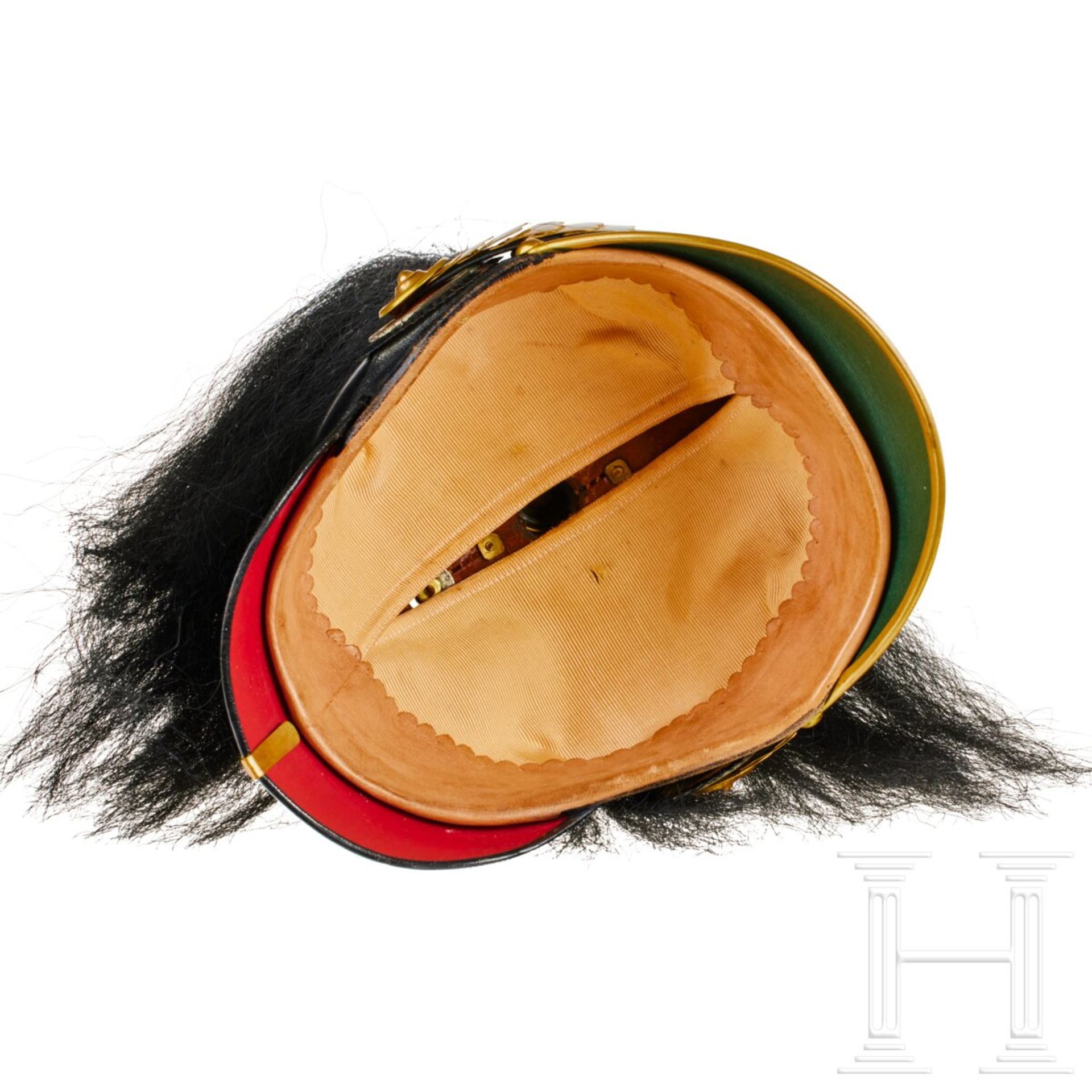 Preußen - Helm für Offiziere des Grenadier-Regiments Nr. 1, mit Haarbusch - Bild 7 aus 9