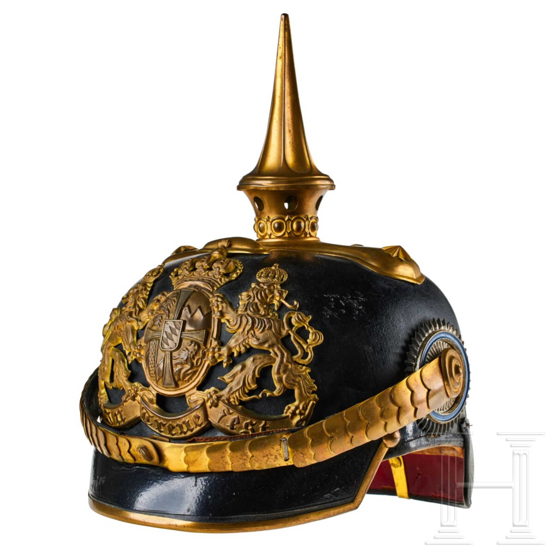 A helmet for Bavarian Chevauleger Officers