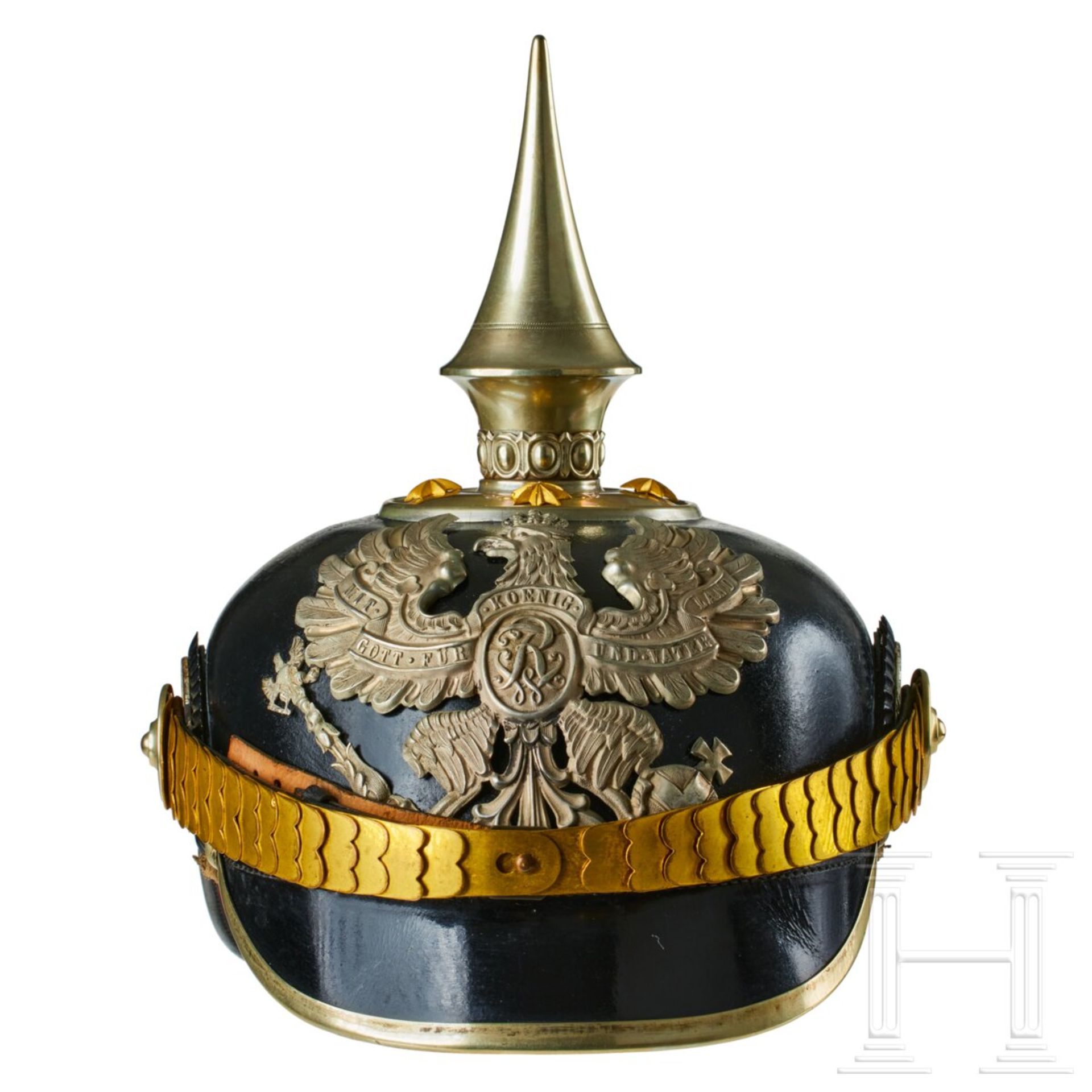 A helmet for Prussian Pioneer Battalion 1 Officers - Image 2 of 8