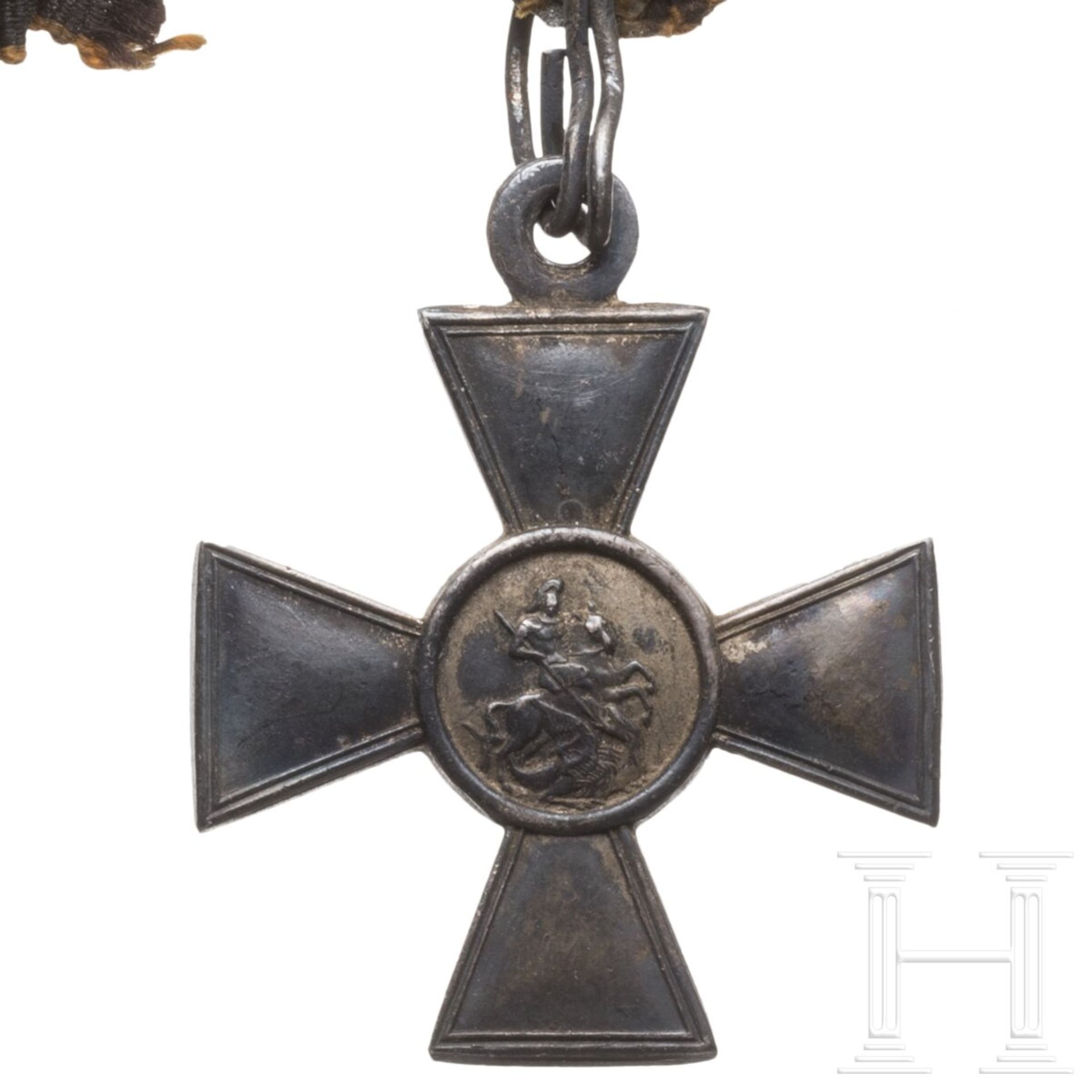 Zweiteilige Ordensschnalle mit St.-Georgs-Kreuzen - Bild 4 aus 4