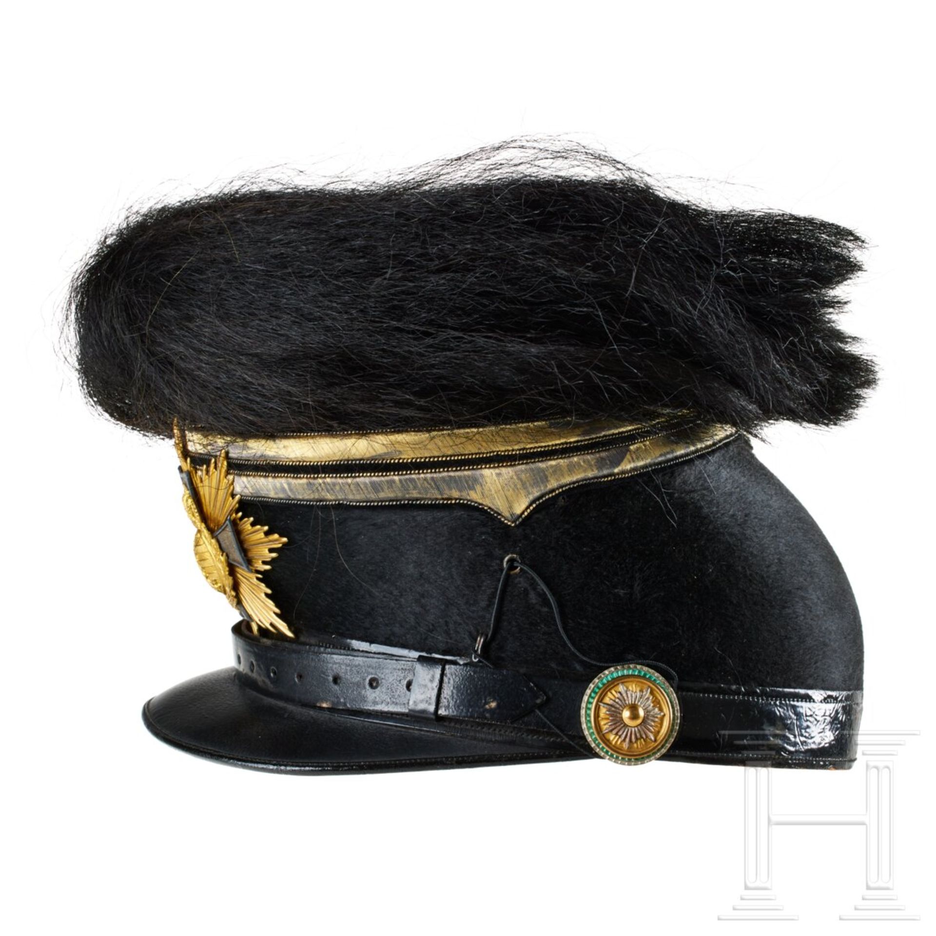 A shako for Saxon Fusilier Regiment 108 Reserve Officers - Image 6 of 8