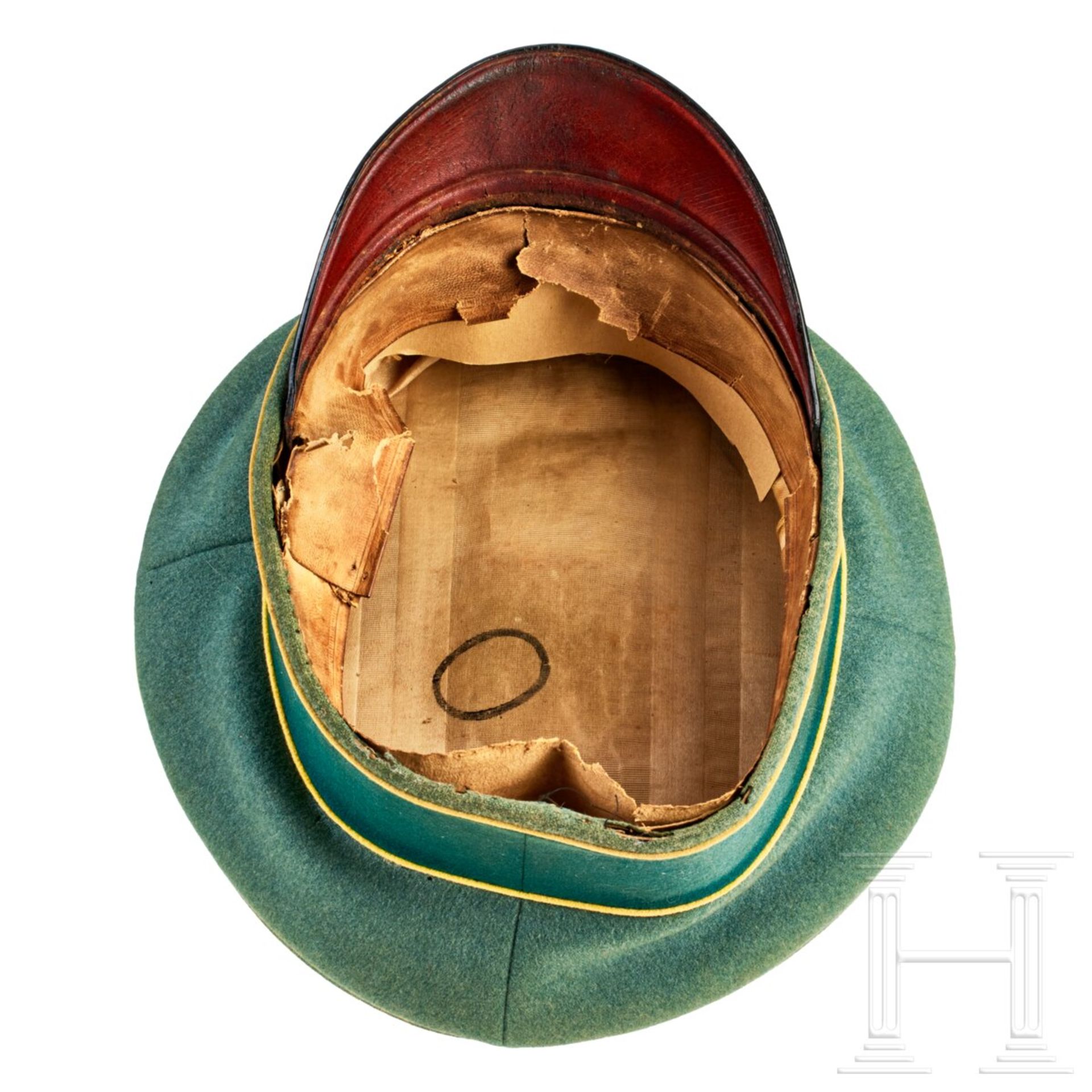 A visor cap for WWI Jäger zu Pferd officers - Image 7 of 7