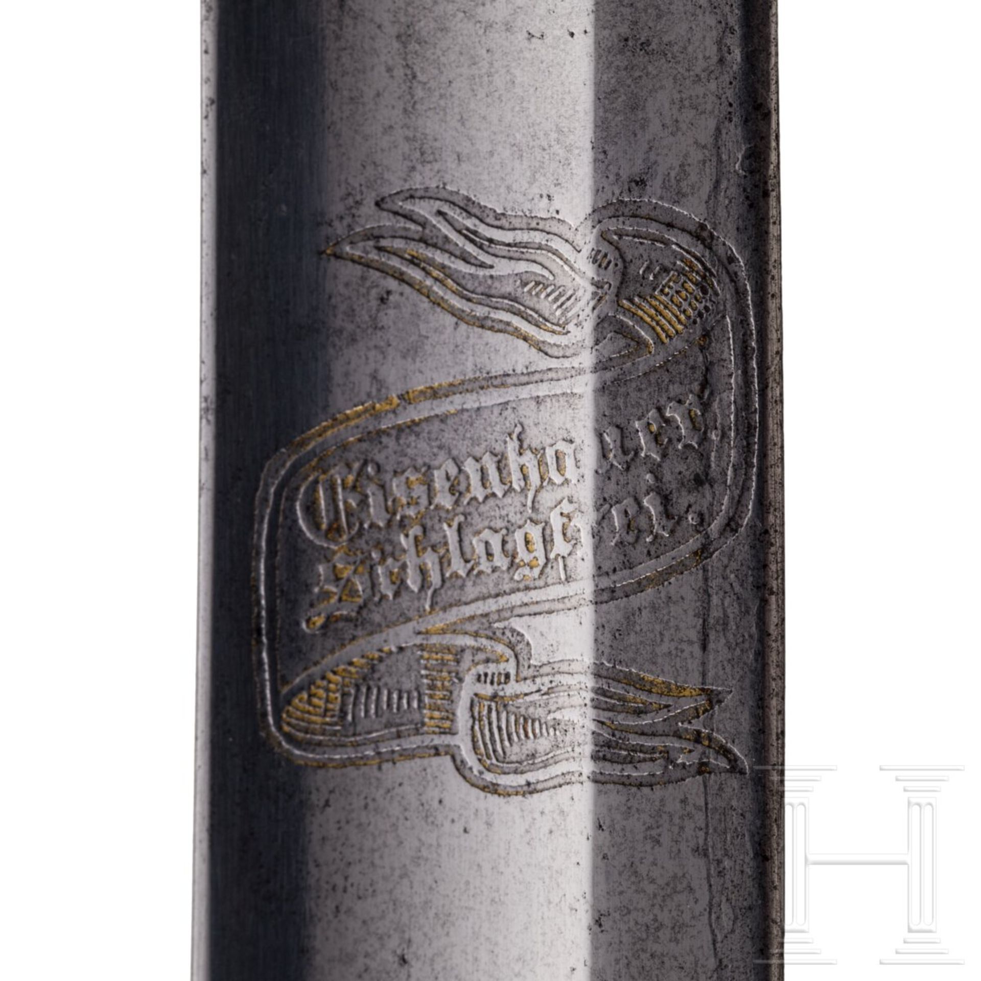 Säbel M 1865 für Offiziere der russischen Infanterie mit Herstellermarke von Hoflieferant "Schaaf un - Image 5 of 5