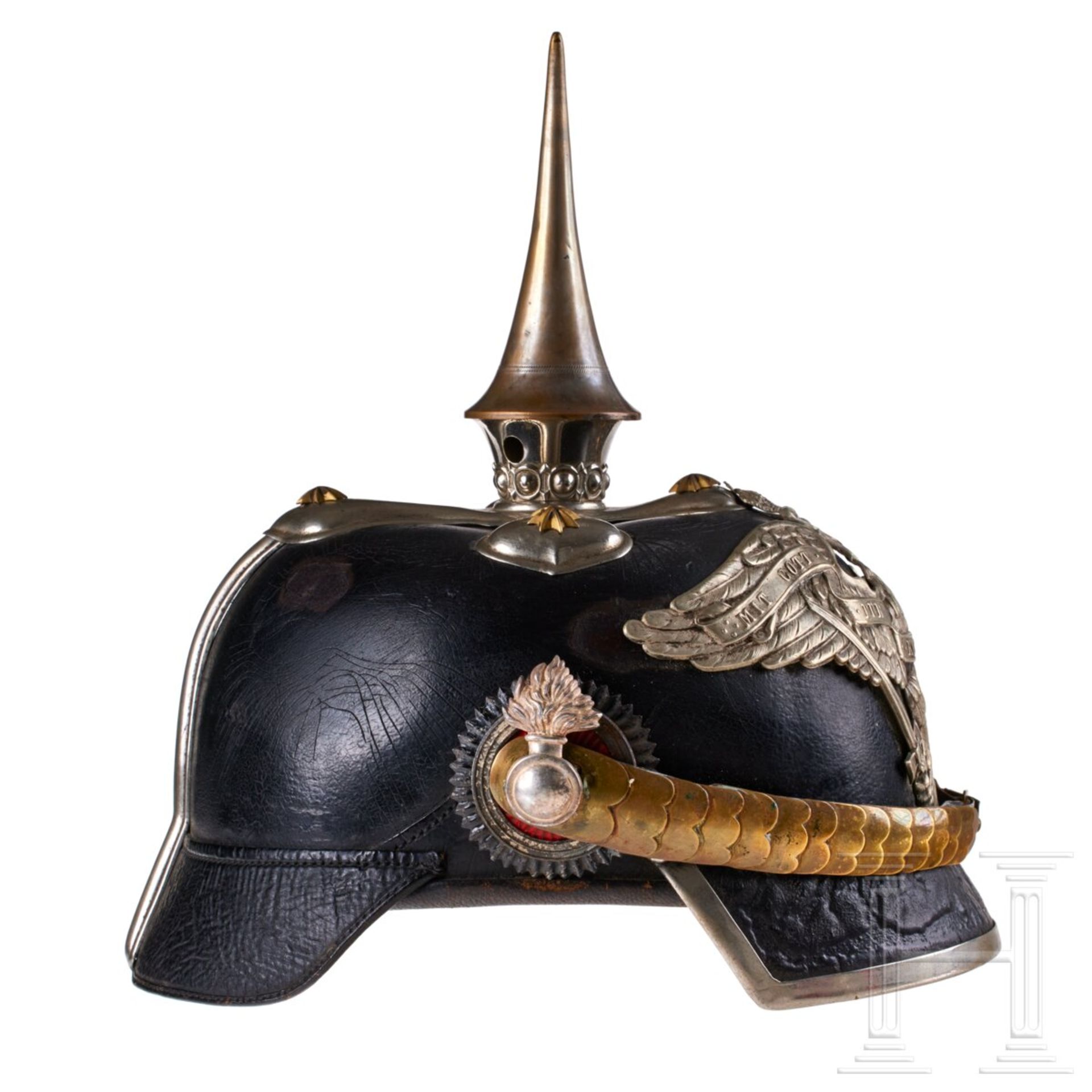 Preußen - Helm für Offiziere des Dragoner-Regiments Nr. 3 - Image 5 of 10