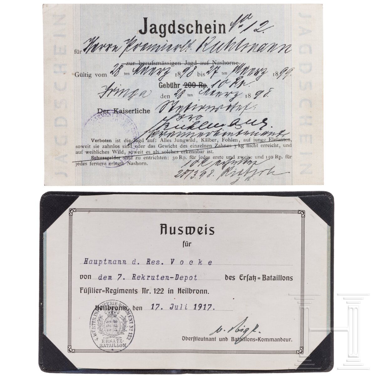 Oberleutnant Kuhlmann - Fotoalbum, Deutsch-Ostafrika, 1890er Jahre - Image 8 of 12