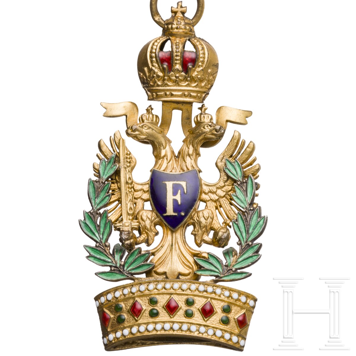Orden der Eisernen Krone 3. Klasse mit Kriegsdekoration - Image 3 of 4