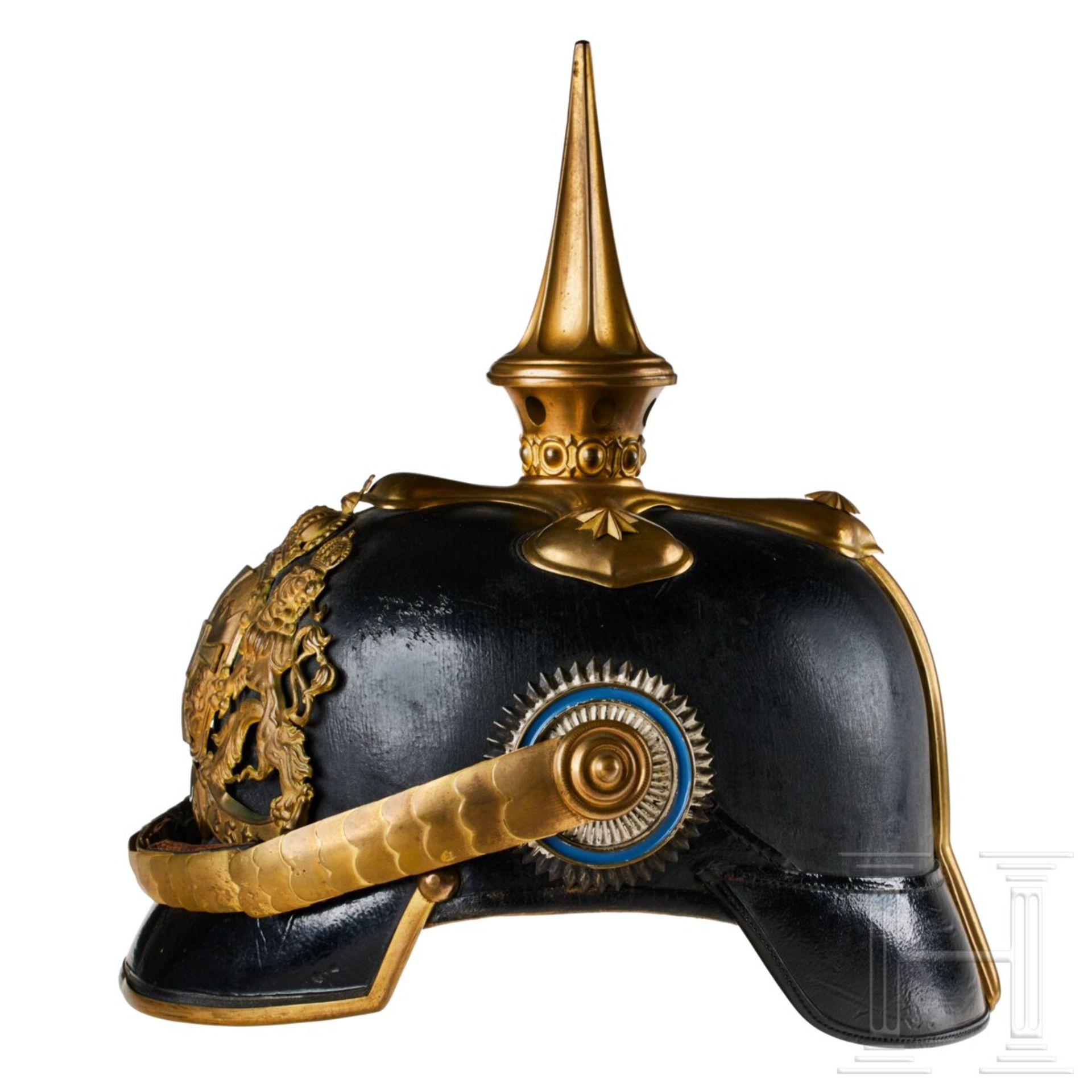 A helmet for Bavarian Chevauleger Officers - Image 4 of 9