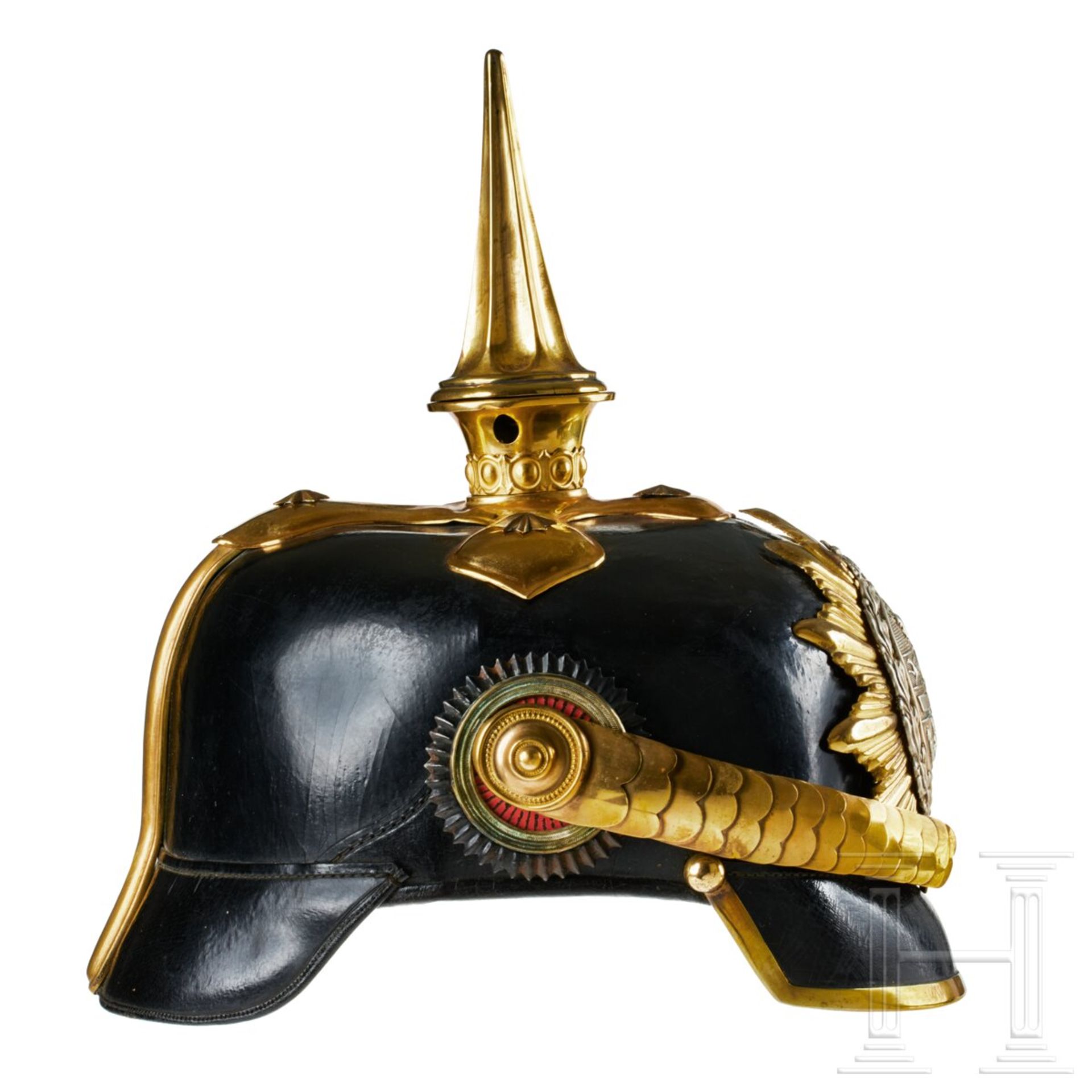 A helmet for DR 17 Mecklenburg Dragoon Officers - Image 6 of 9