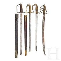 A group of four German/Austrian swords