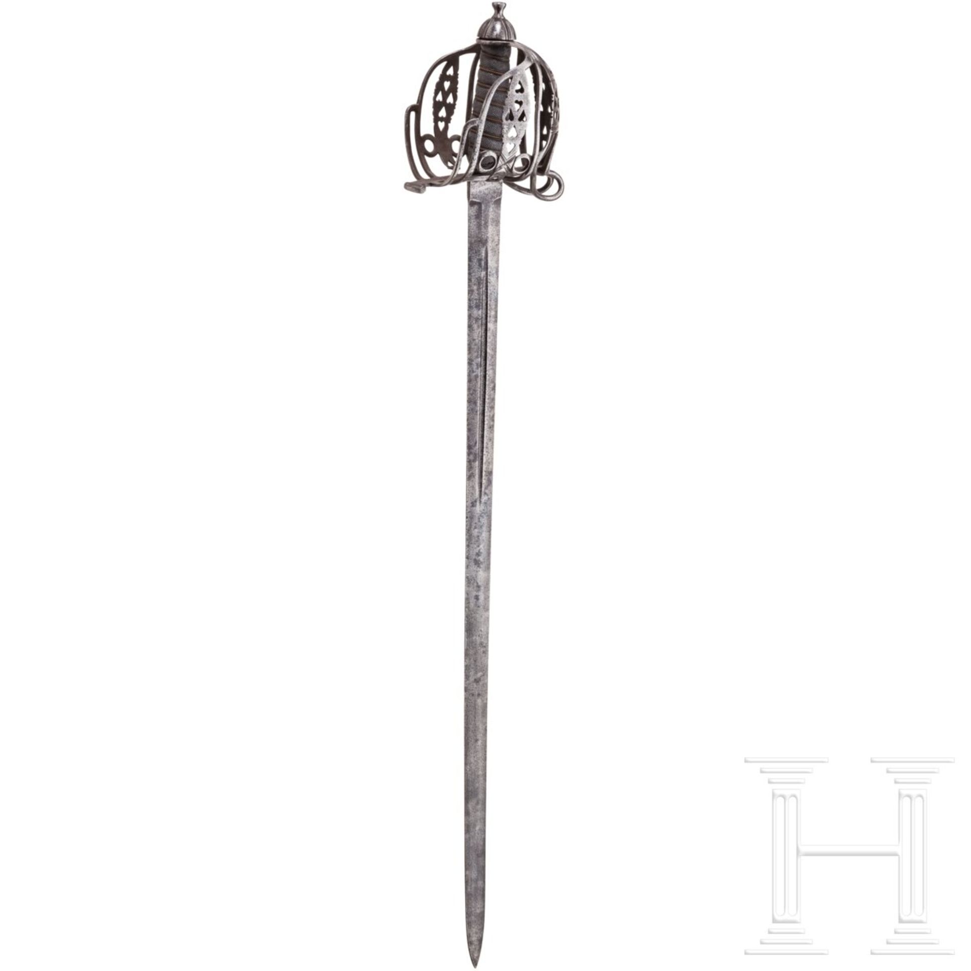 Broadsword eines Offiziers der Highlander, London, 2. Hälfte 19. Jhdt.