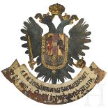 Wandschild einer "K.K. Oberstaatsanwaltschaft", um 1900