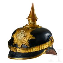 A helmet for Grenadier Regiment 89 Mecklenburg-Strelitz II Battalion Reserve Officers