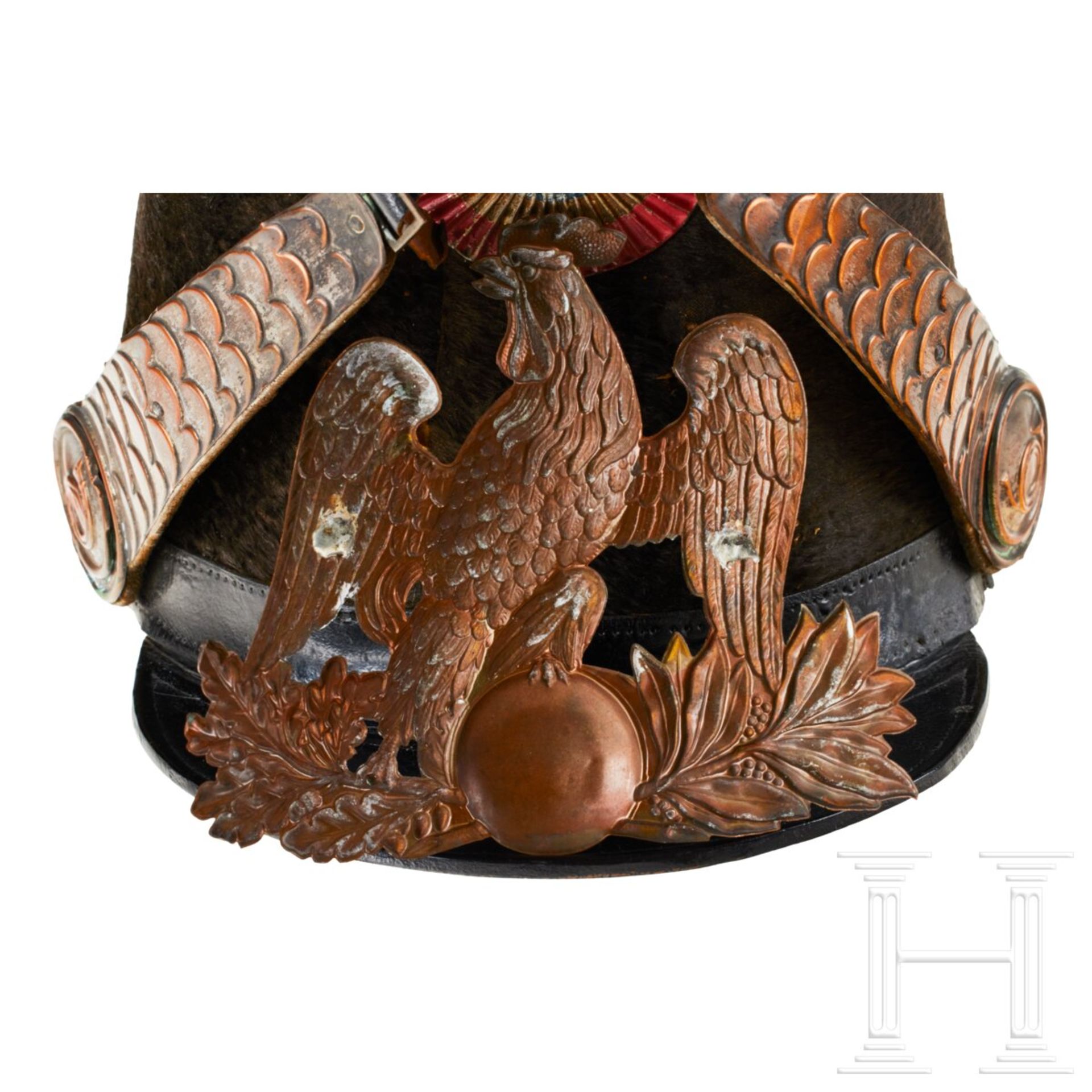 A French voltigeur shako - Image 5 of 10