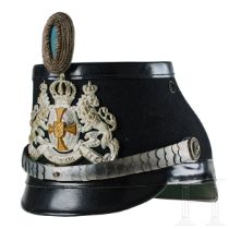 A shako for Bavarian Telegraph Reserve Officers
