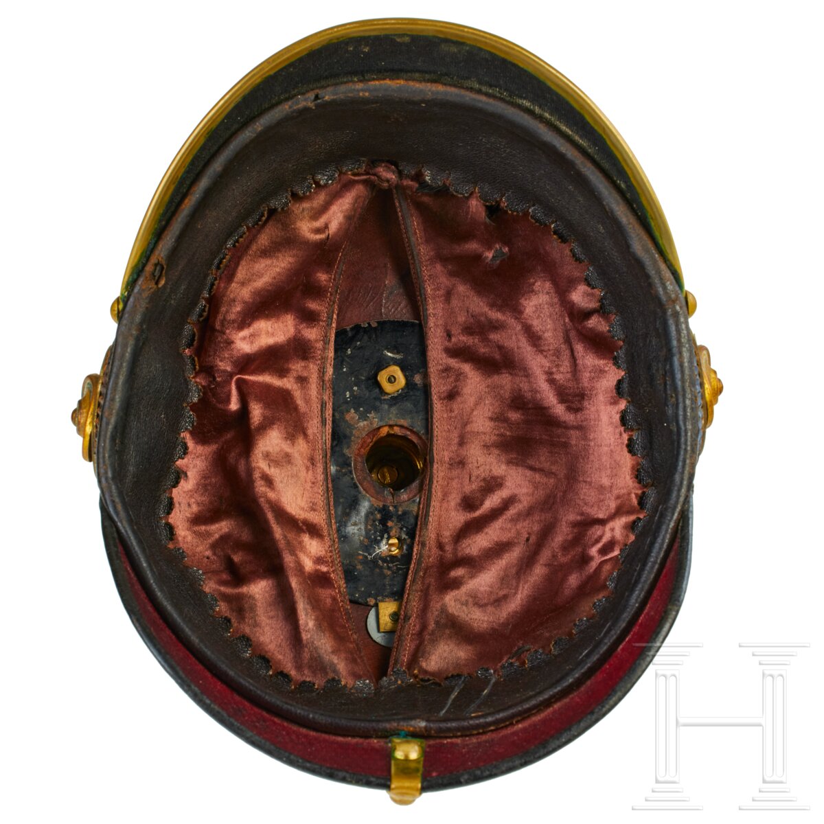 A helmet for Field Artillery 24, Battalion III Mecklenburg-Strelitz Officers - Image 8 of 9