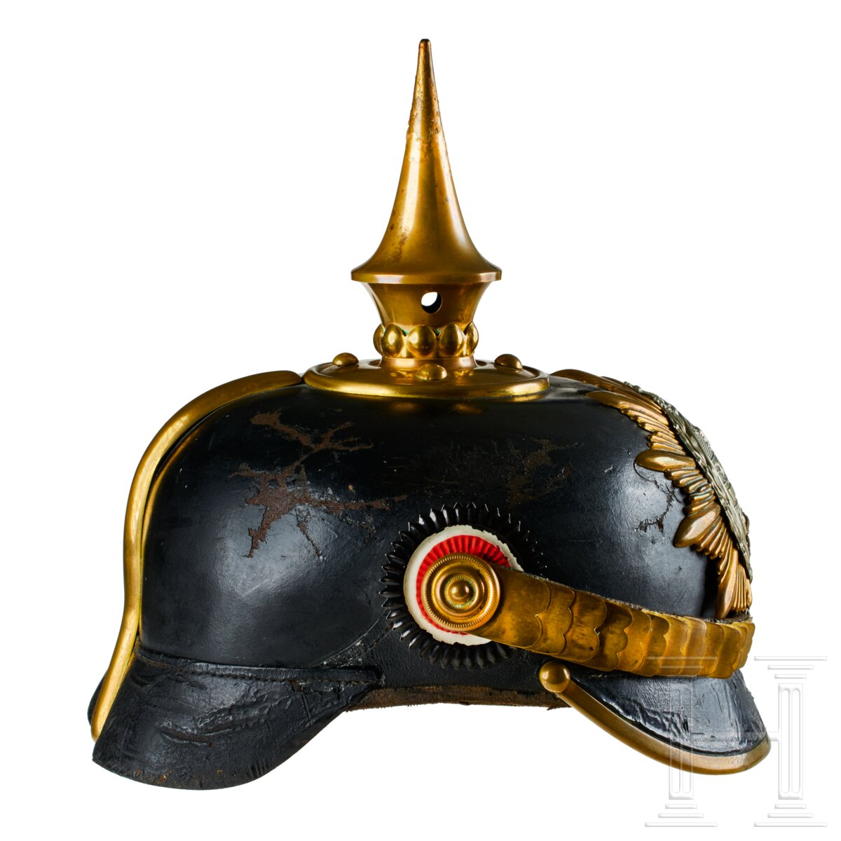 A helmet for Grenadier Regiment 89 Mecklenburg NCO Beamte - Image 5 of 9