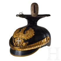 A Prussian Line Uhlan Officer czapka, Service