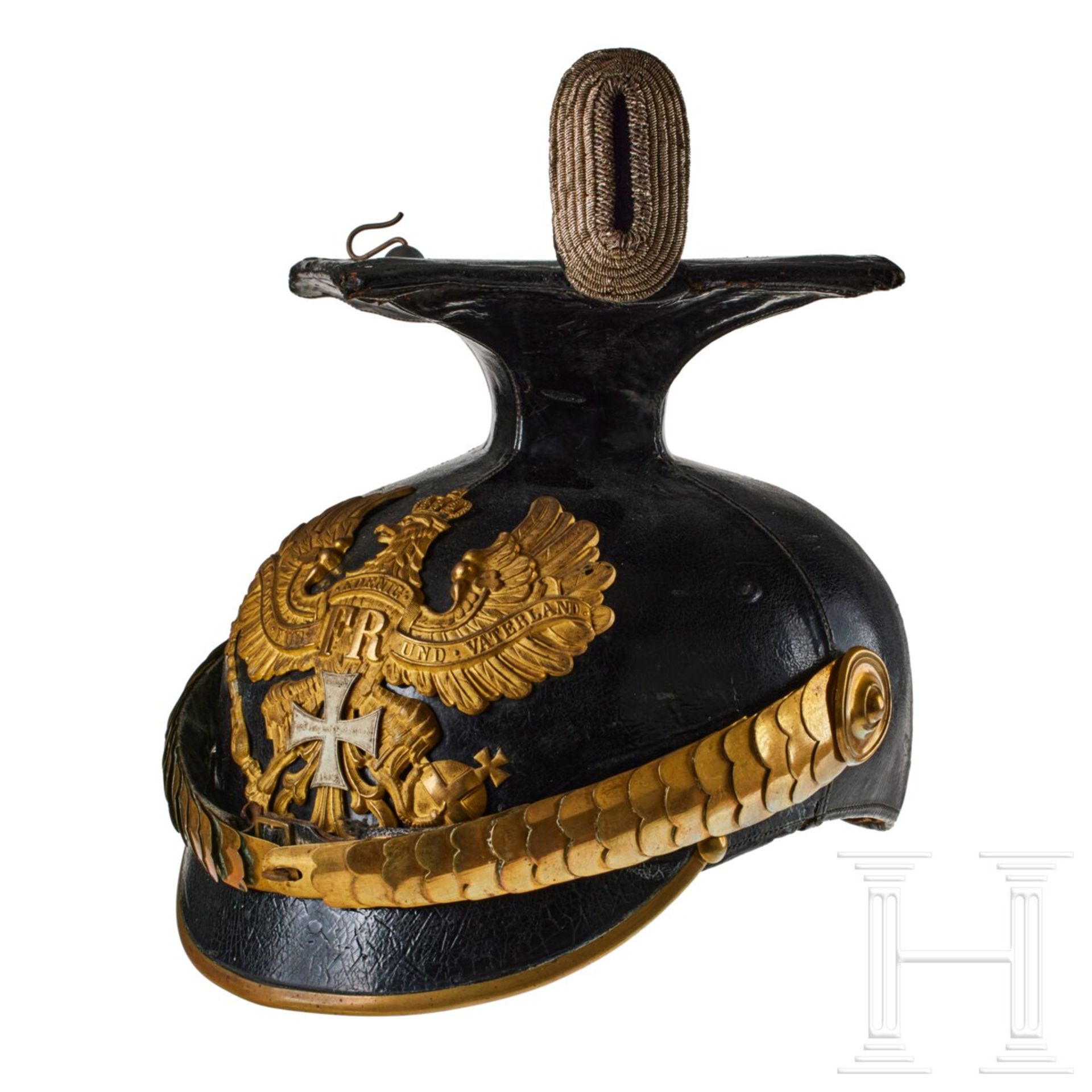 A Prussian Line Uhlan Officer czapka, Service