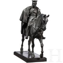 Kaiser Wilhelm I. - monumentale Reiterfigur, datiert 1901