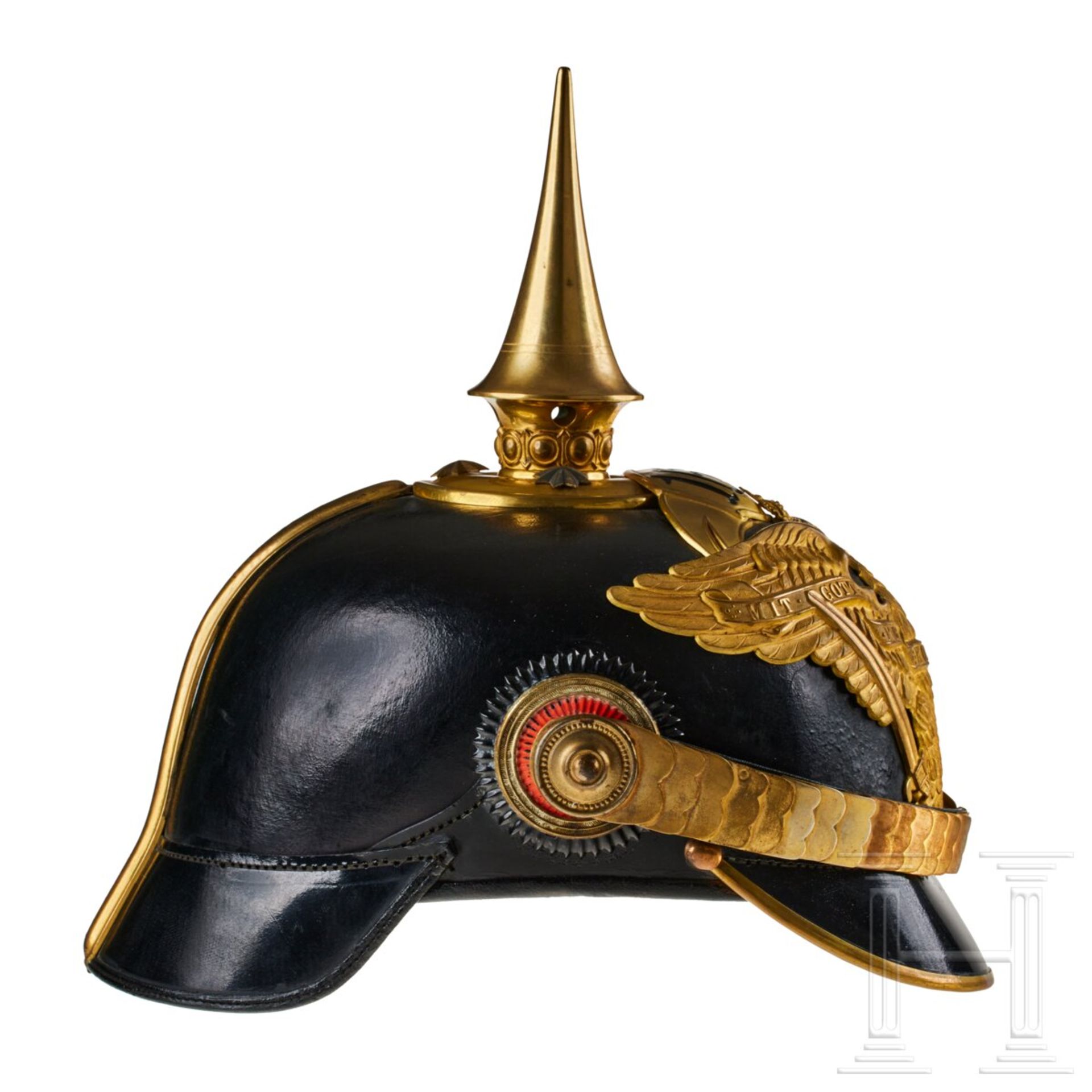 Preußen - Helm für Offiziere des Grenadier-Regiments Nr. 4 - Image 5 of 9