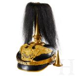 Preußen - Helm für Offiziere des Grenadier-Regiments Nr. 9, mit Haarbusch