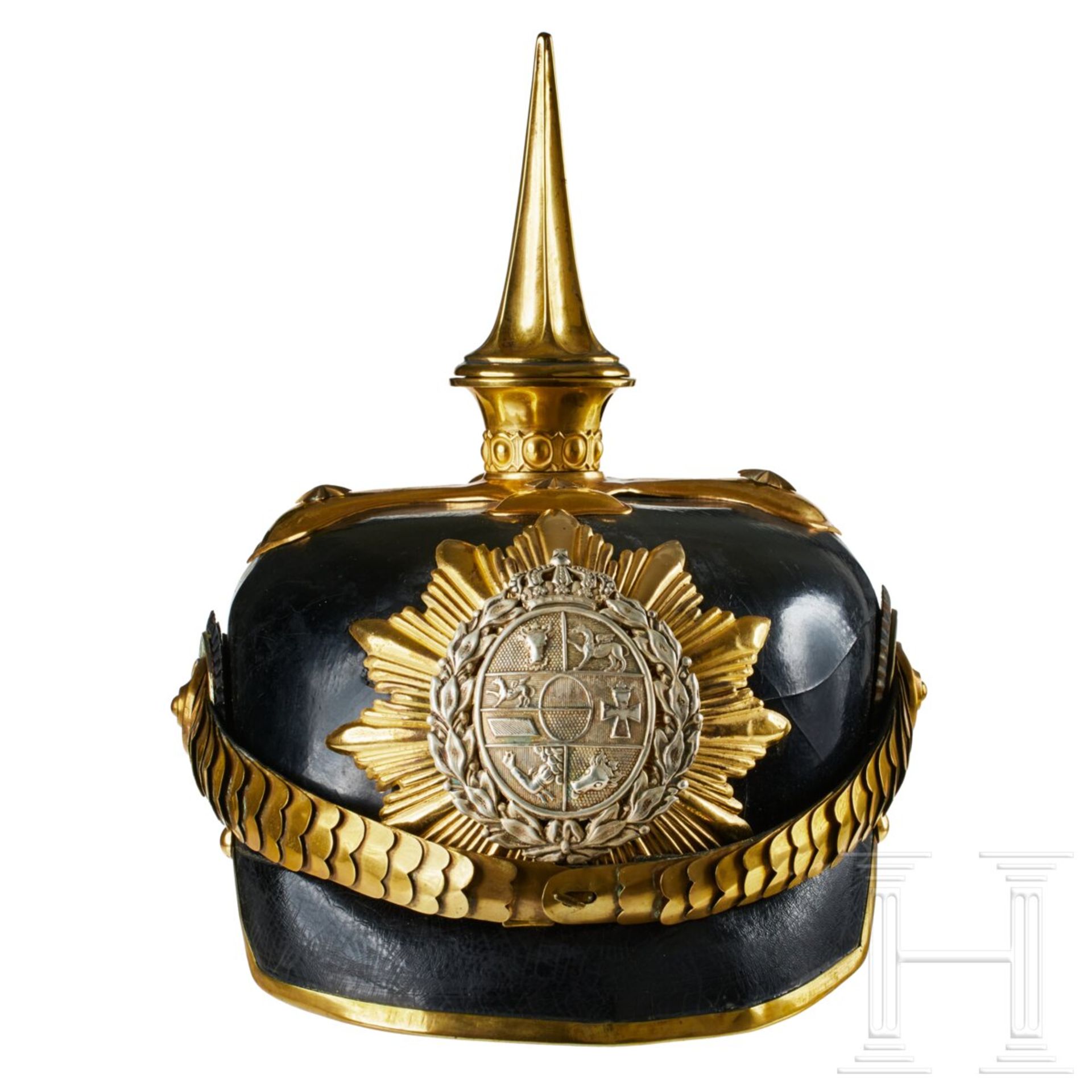 A helmet for DR 17 Mecklenburg Dragoon Officers - Image 2 of 9