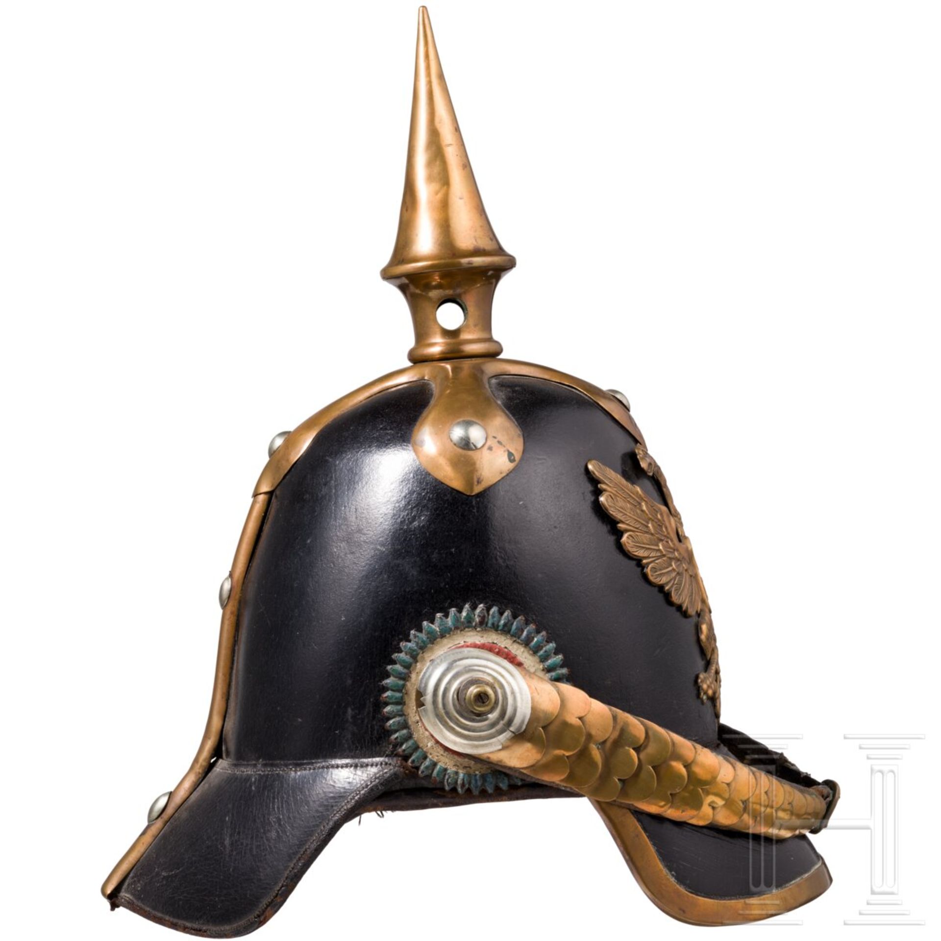 Helm M 1848 für Mannschaften der Infanterie, um 1850 - Bild 3 aus 6