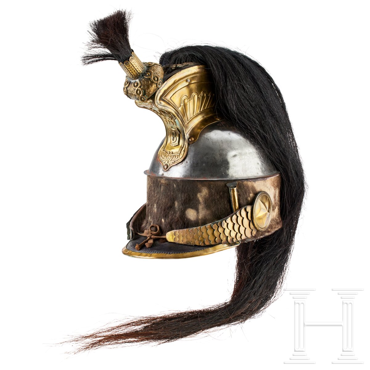 Helm für Mannschaften des 8. Kürassier-Regiments