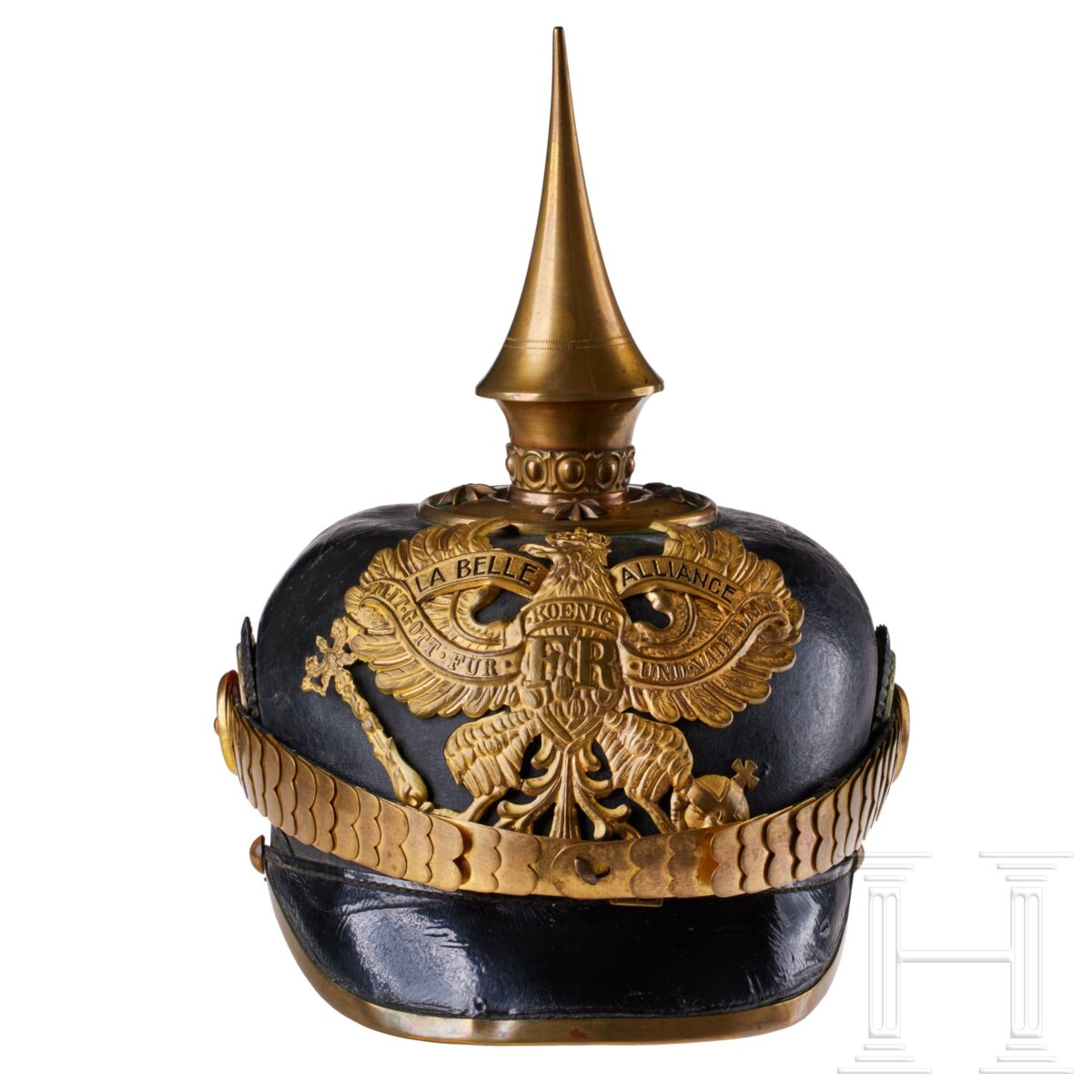 A helmet for Prussian IR 87 Officers - Image 2 of 9