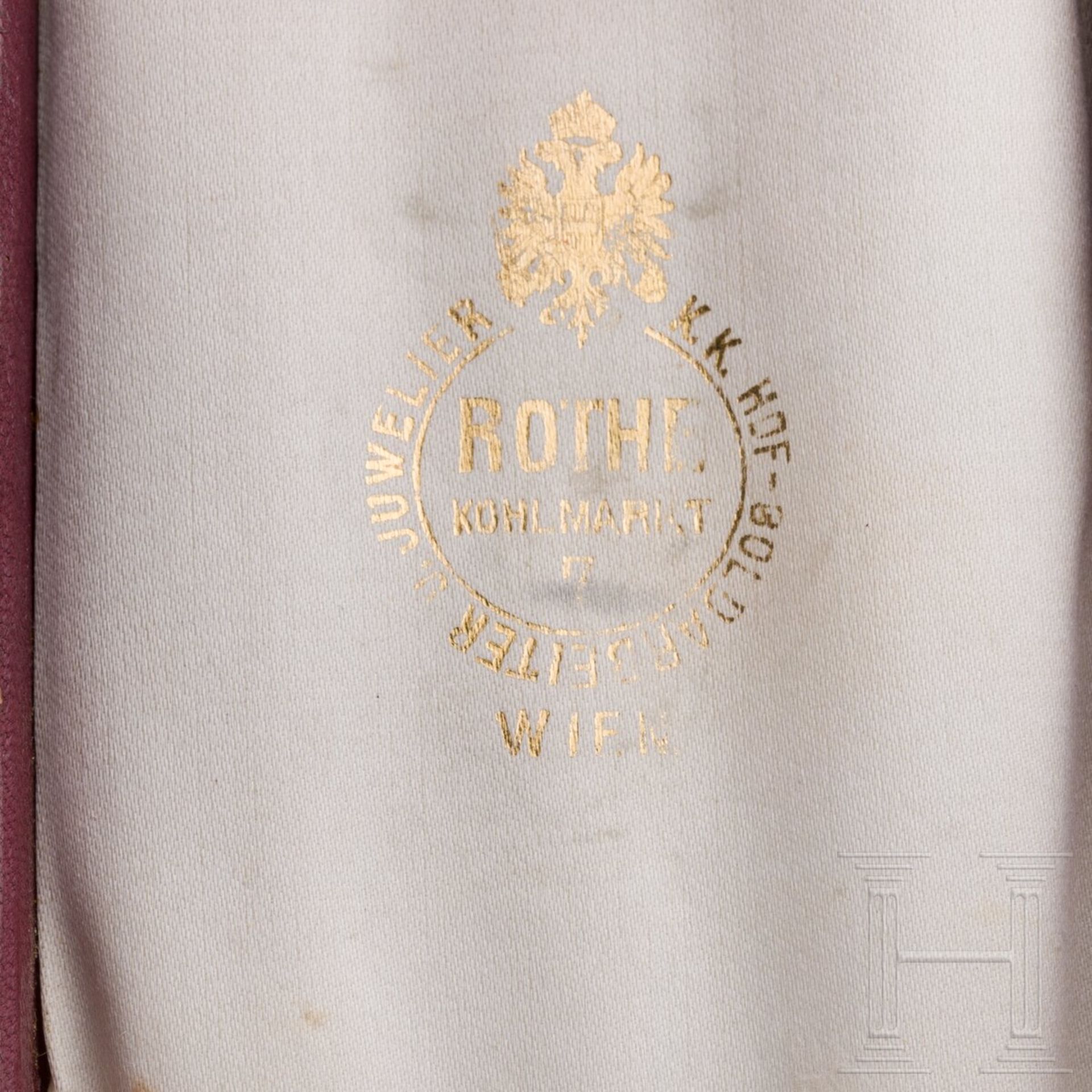 Orden der Eisernen Krone 2. Klasse von Rothe in Wien - Image 5 of 7