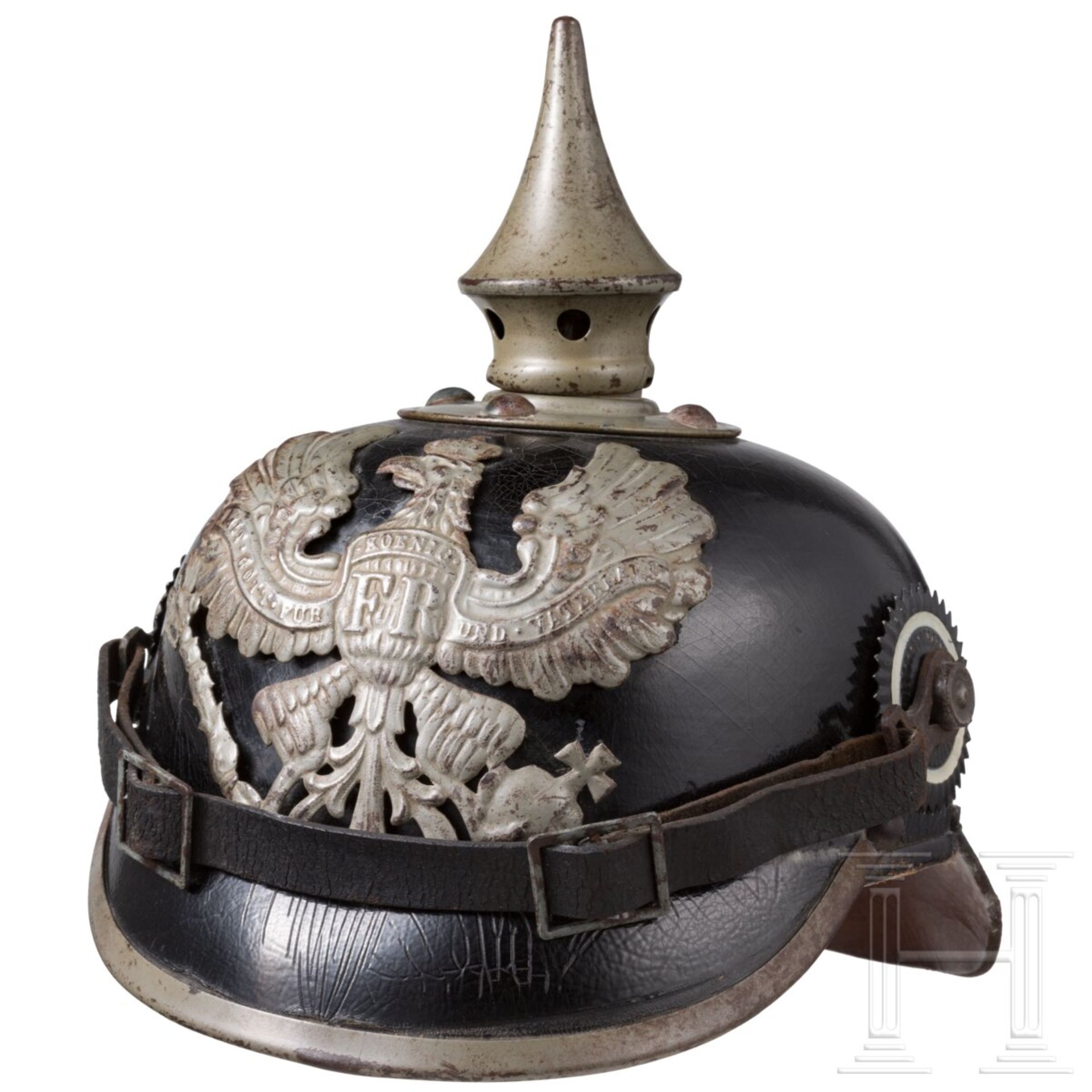 Helm M 1915 für Mannschaften der Infanterie, datiert 1915