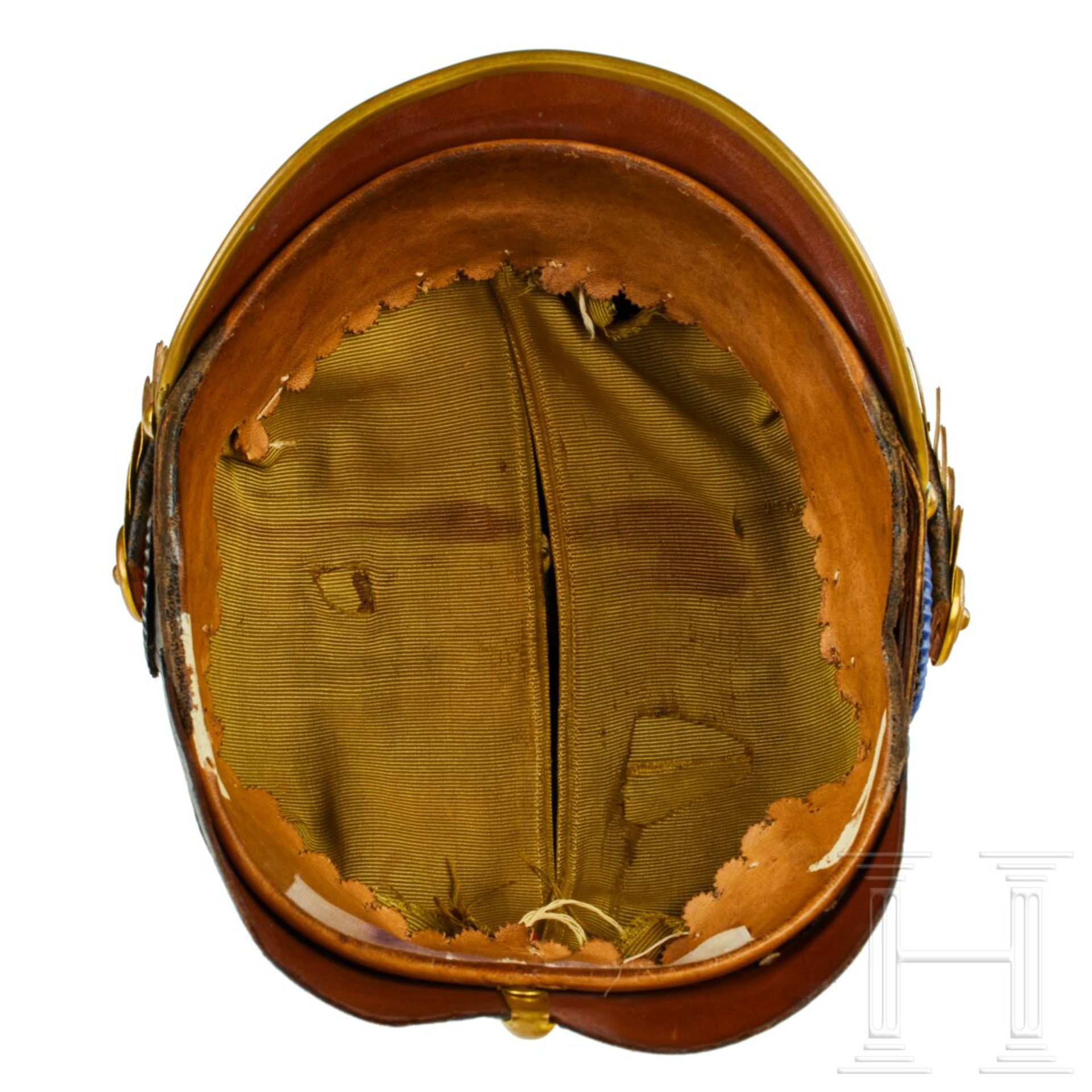 A helmet for Grenadier Regiment 89 Mecklenburg NCO Beamte - Image 7 of 9