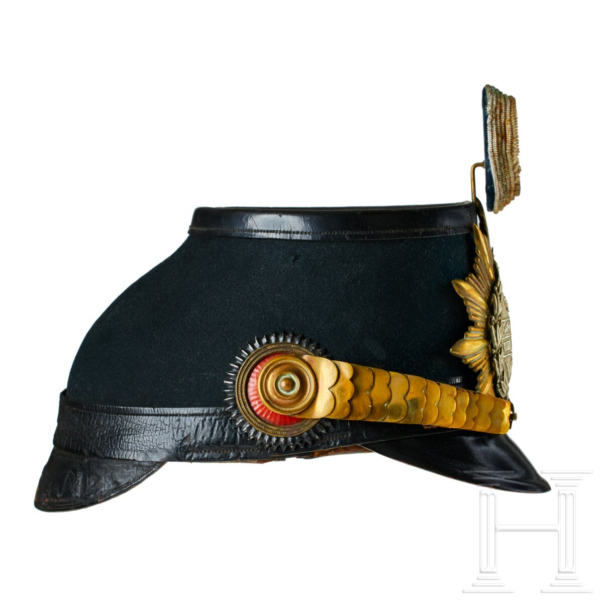 A shako for Mecklenburg Jaeger Battalion 14 Officers - Image 5 of 8