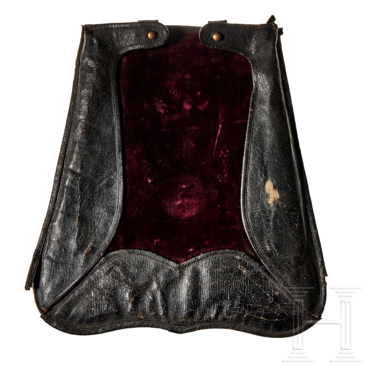 A "Säbeltasche" (sabretache) weather cover for Prussian Hussar Officers