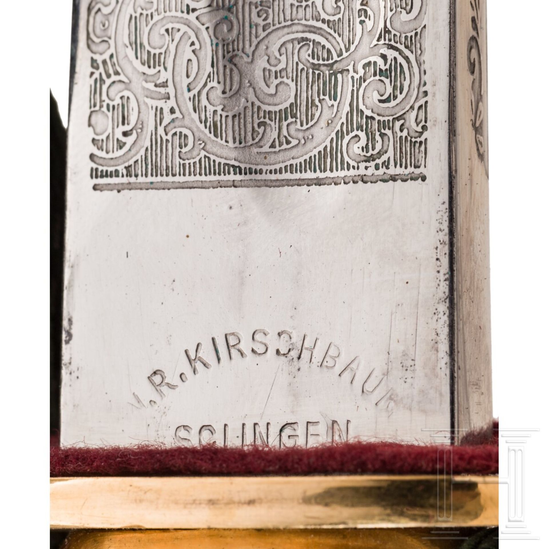 Hirschfänger für Oberjäger der Jäger-Bataillone, um 1900 - Image 8 of 8