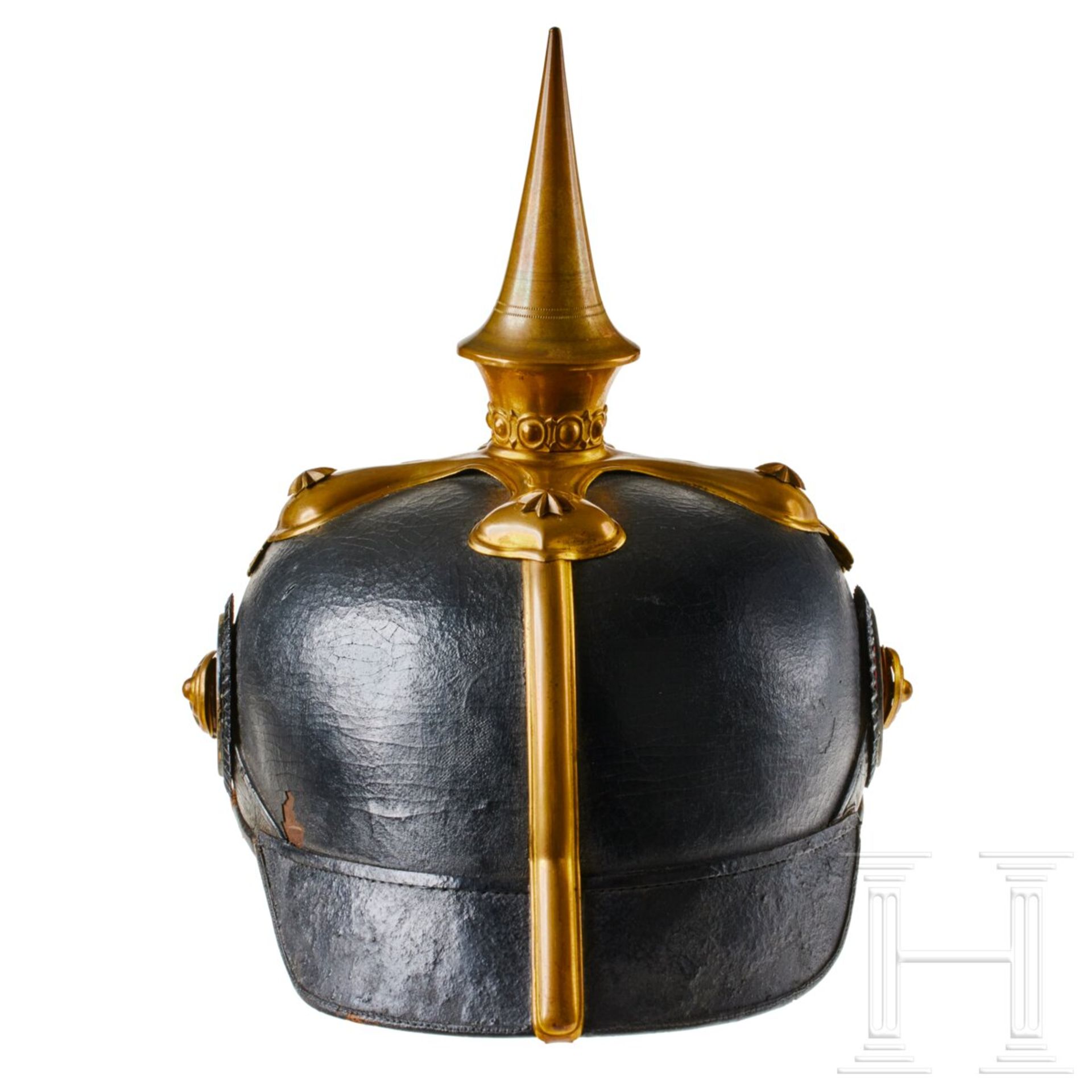 A helmet for Officers of the Prussian Dragoon Regt. 1, with bush - Image 7 of 13