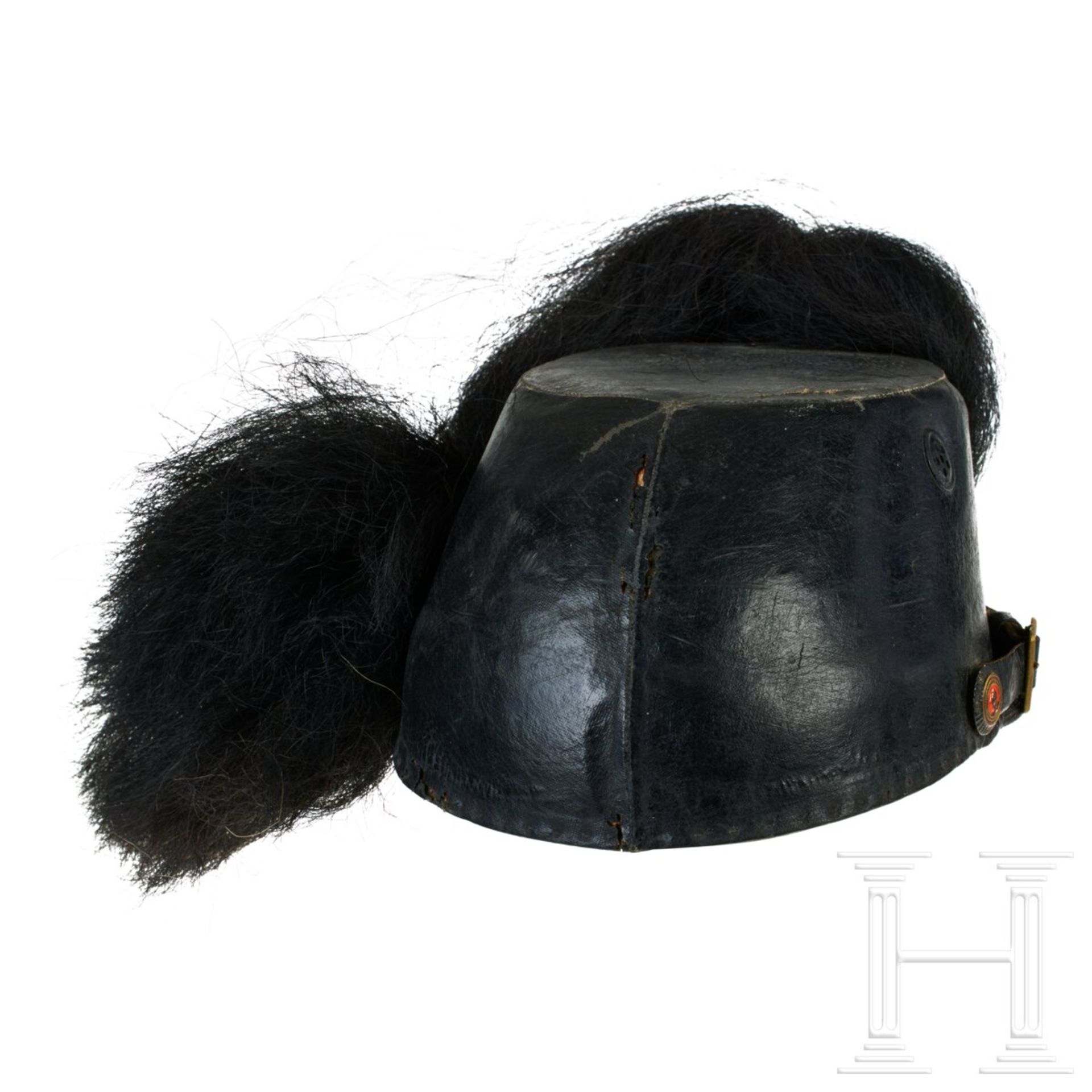 A field shako for Saxon Fusilier Regiment 108 Enlisted Men - Image 3 of 6