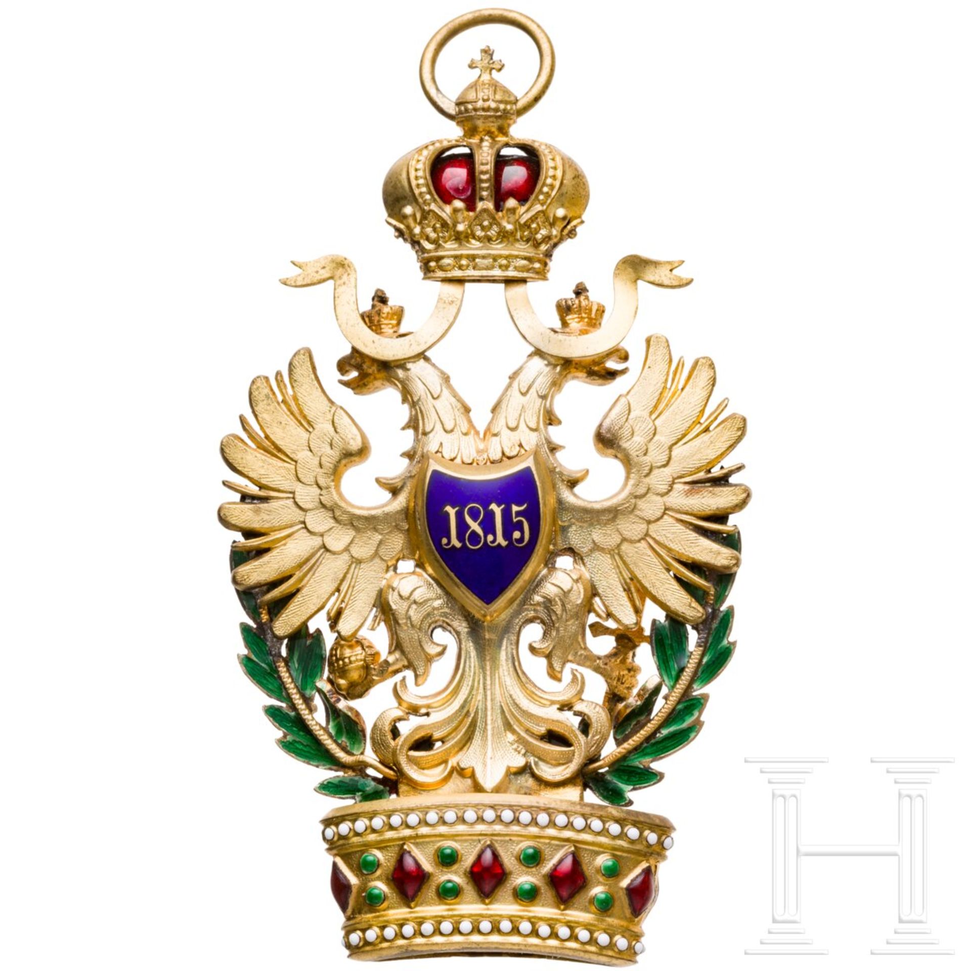 Orden der Eisernen Krone 1. Klasse mit Kriegsdekoration - Image 3 of 4