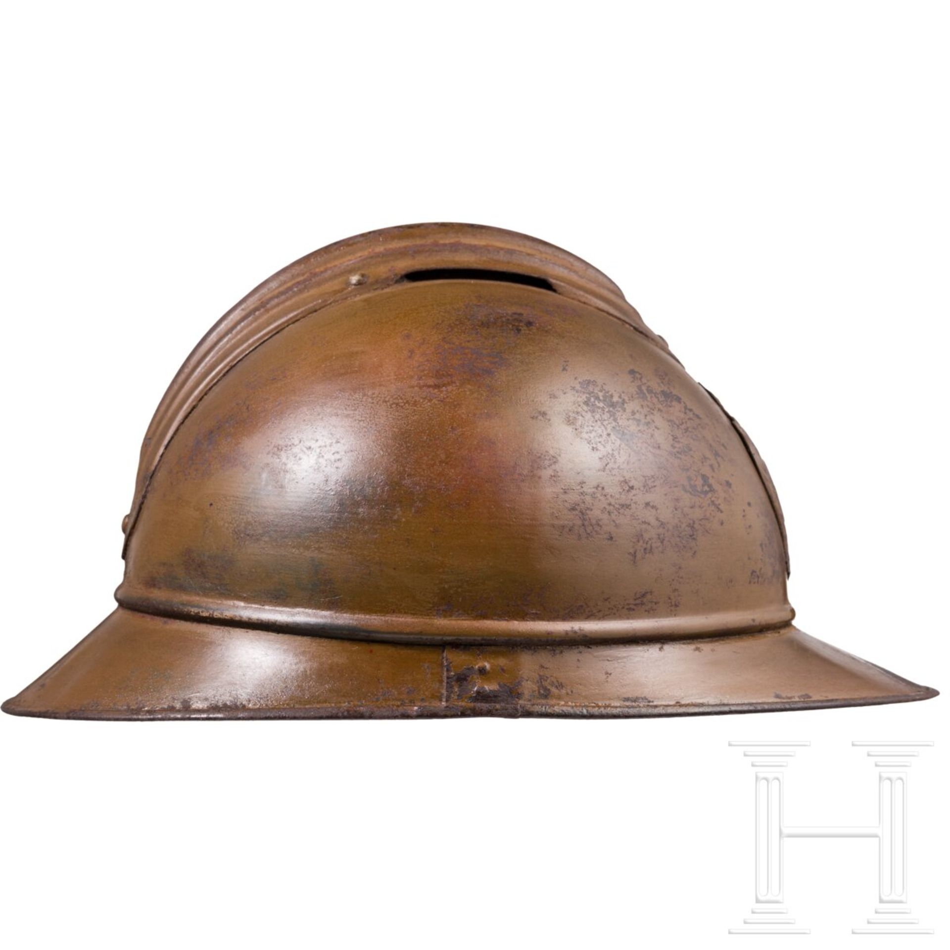 Stahlhelm M 15 Adrian, Serbien, 1915 - 1918 - Image 2 of 5