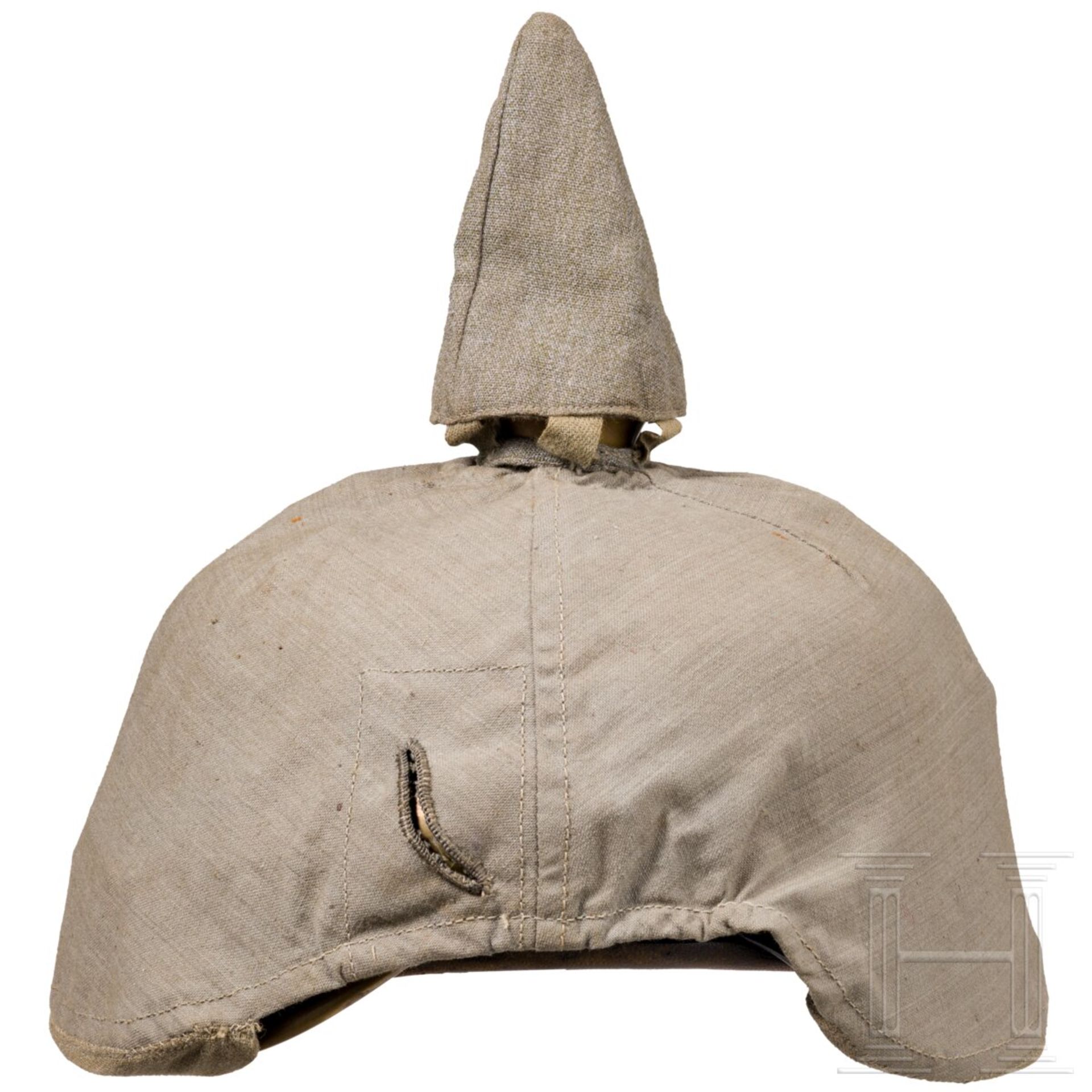 Helm für Offiziere der hessischen Infanterie, um 1910 - Image 6 of 7