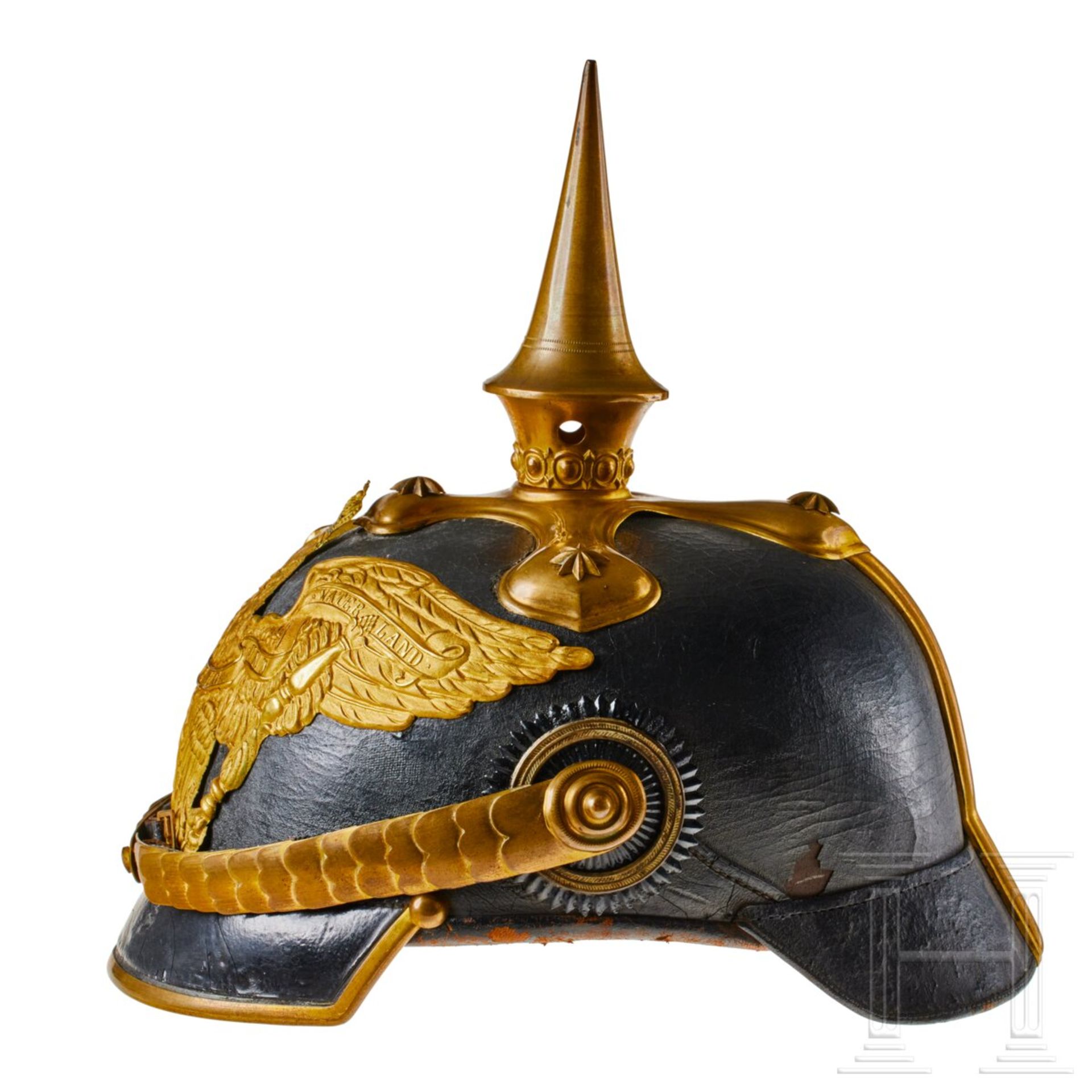 A helmet for Officers of the Prussian Dragoon Regt. 1, with bush - Image 5 of 13